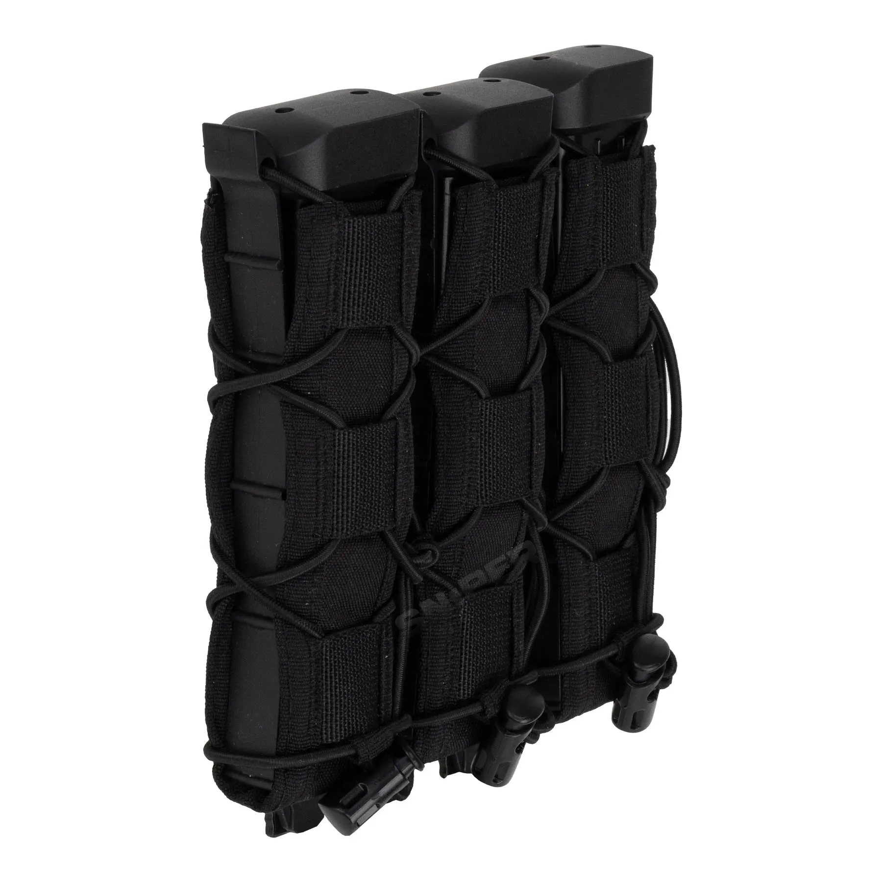Reapo Triple Quick Pull Long Mag Pouch, Black