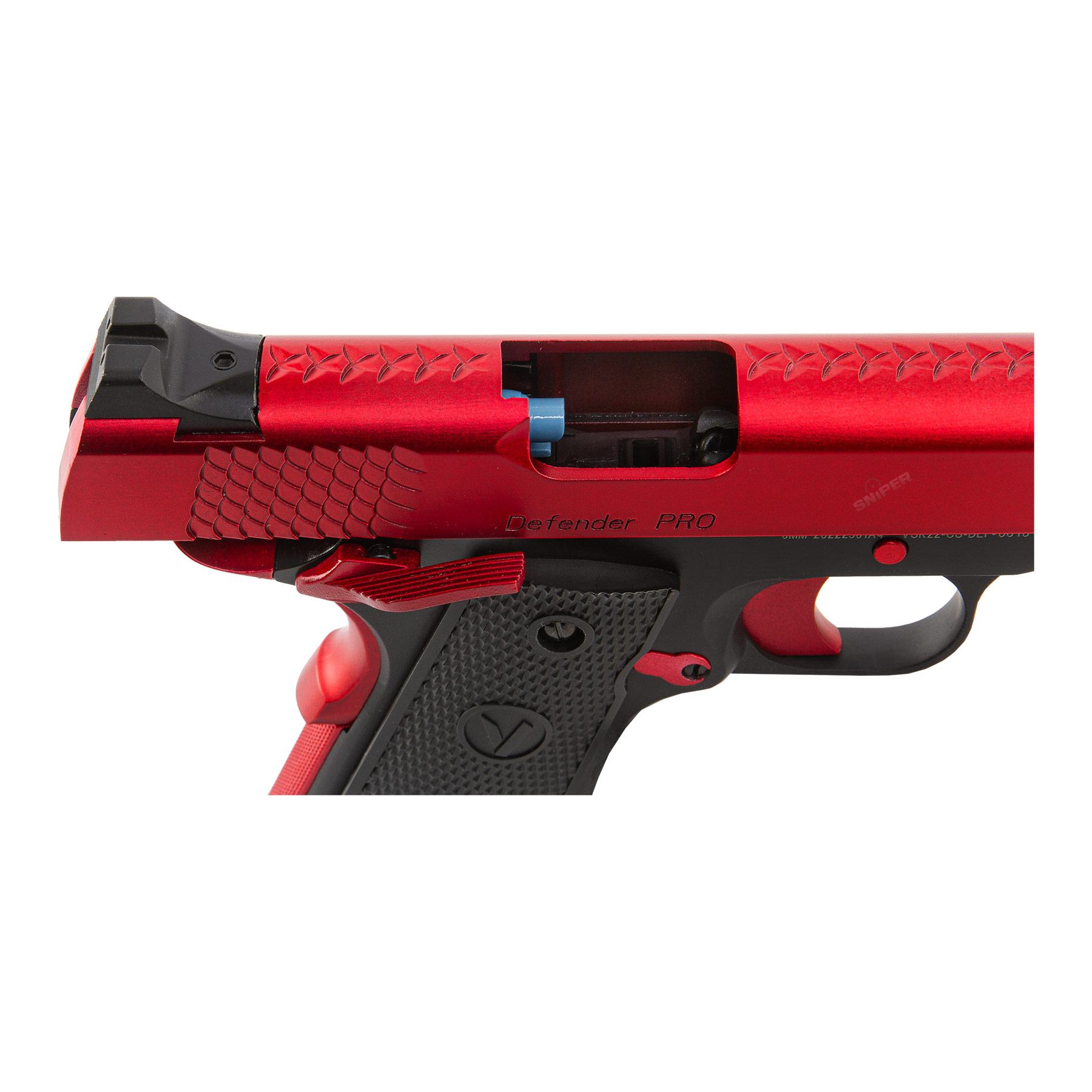Vorsk CS Defender Pro GBB, Black/Red