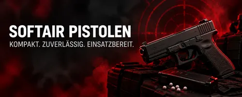 Softair Pistolen. Kompakt. Zuverlässig. Einsatzbereit
