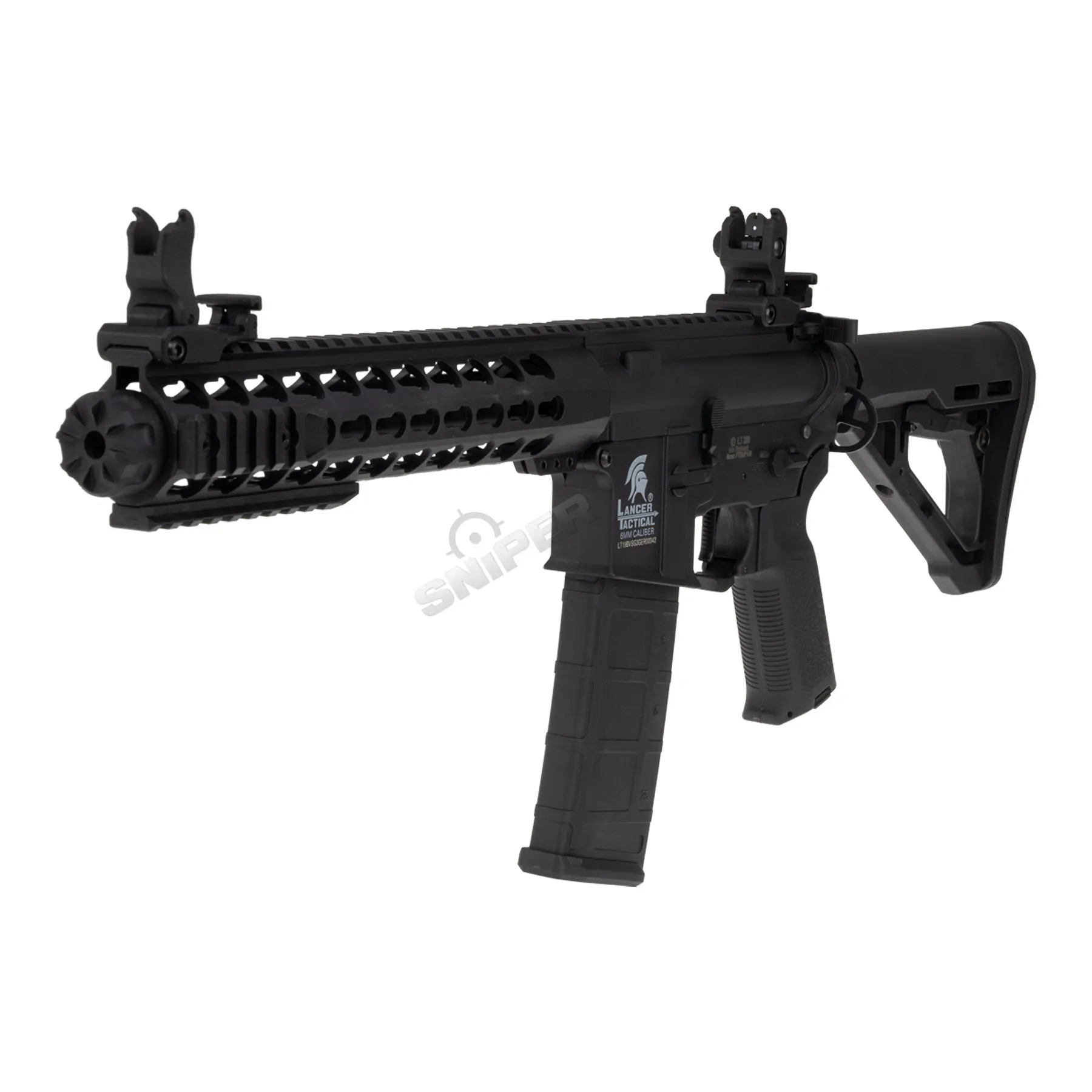 B-Ware Lancer LT-19 Keymod Gen 3 (S)AEG, Black 