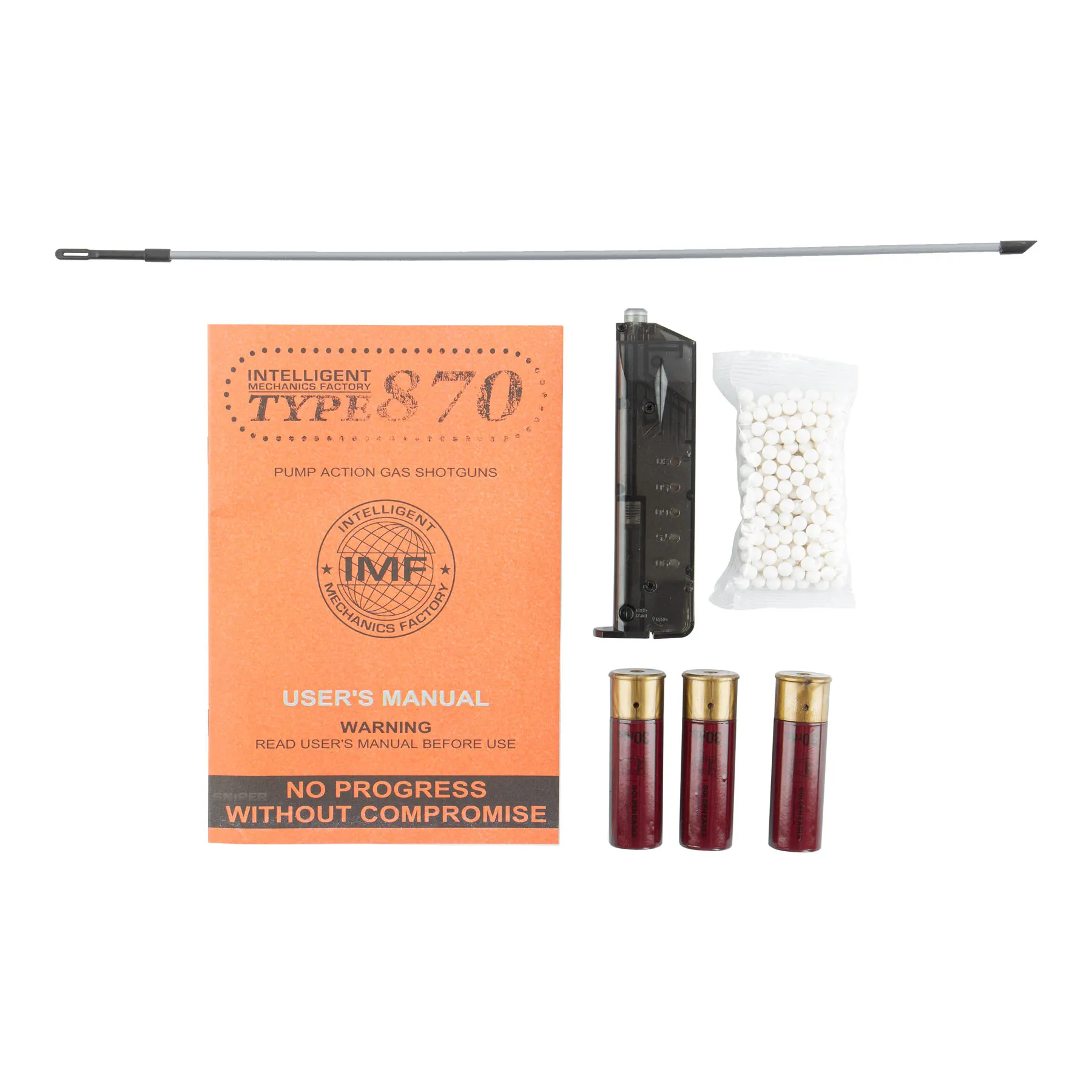 M870 Tri-Shot Action Pumpgun, Short, Black M870 Tri-Shot Action Pumpgun, Short, Black