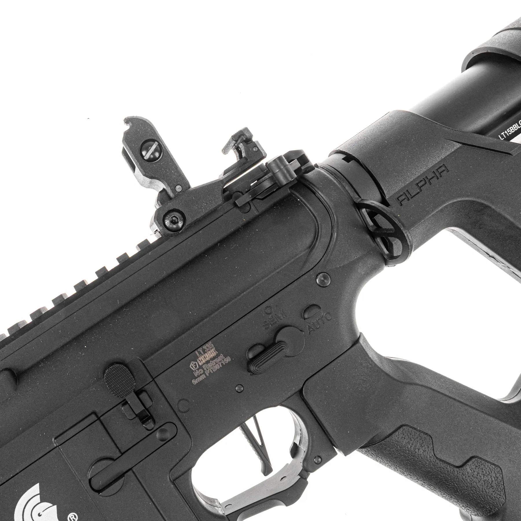 Lancer Tactical Enforcer Mod. Alpha Gen3 w/ Nebula ETU, Black Lancer Tactical Enforcer Mod. Alpha Gen3 w/ Nebula ETU, Black