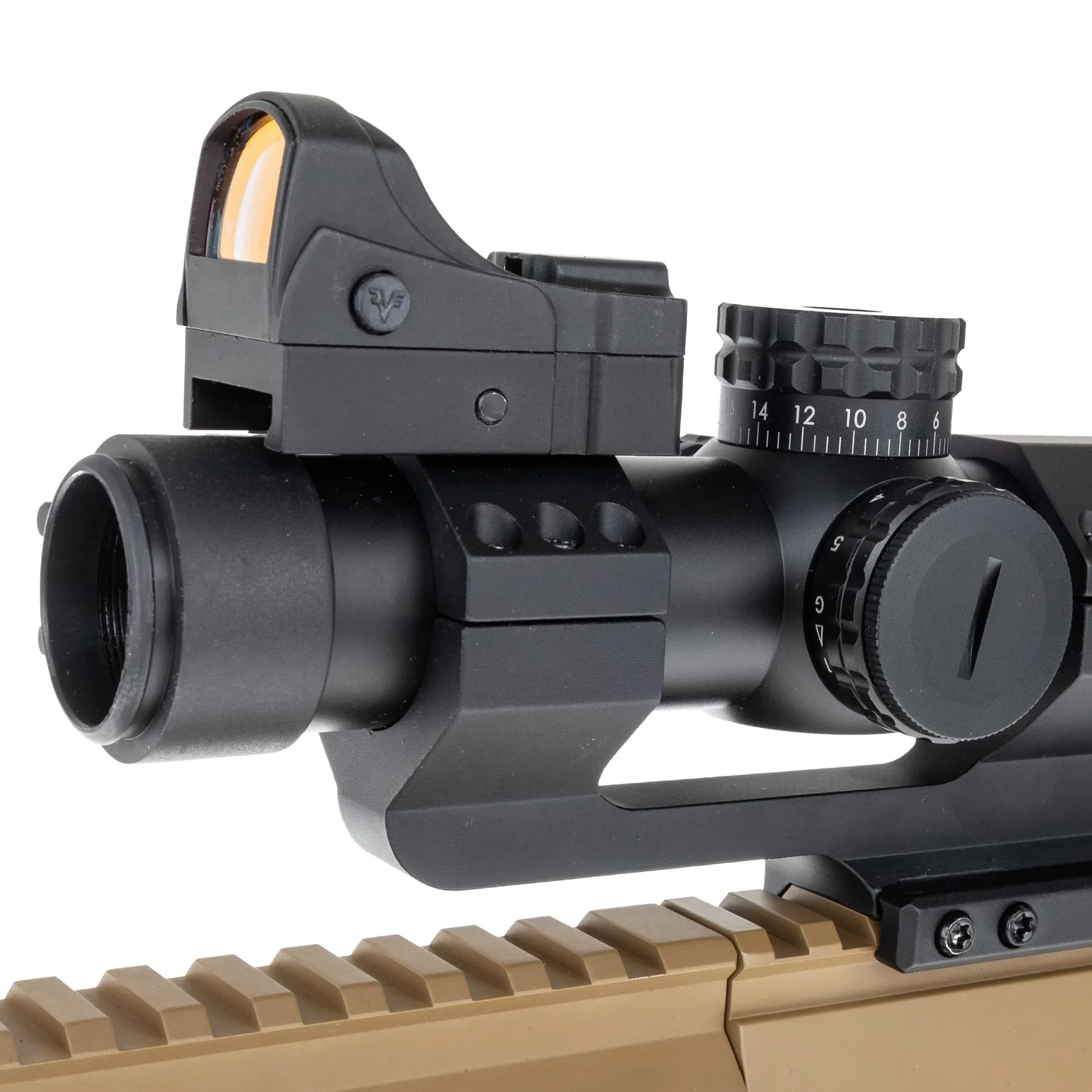 Prep My Airsoft - SAC x Wolverine SA-E35 DMR Rifle HPA, Tan Prep My Airsoft - SAC x Wolverine SA-E35 DMR Rifle HPA, Tan