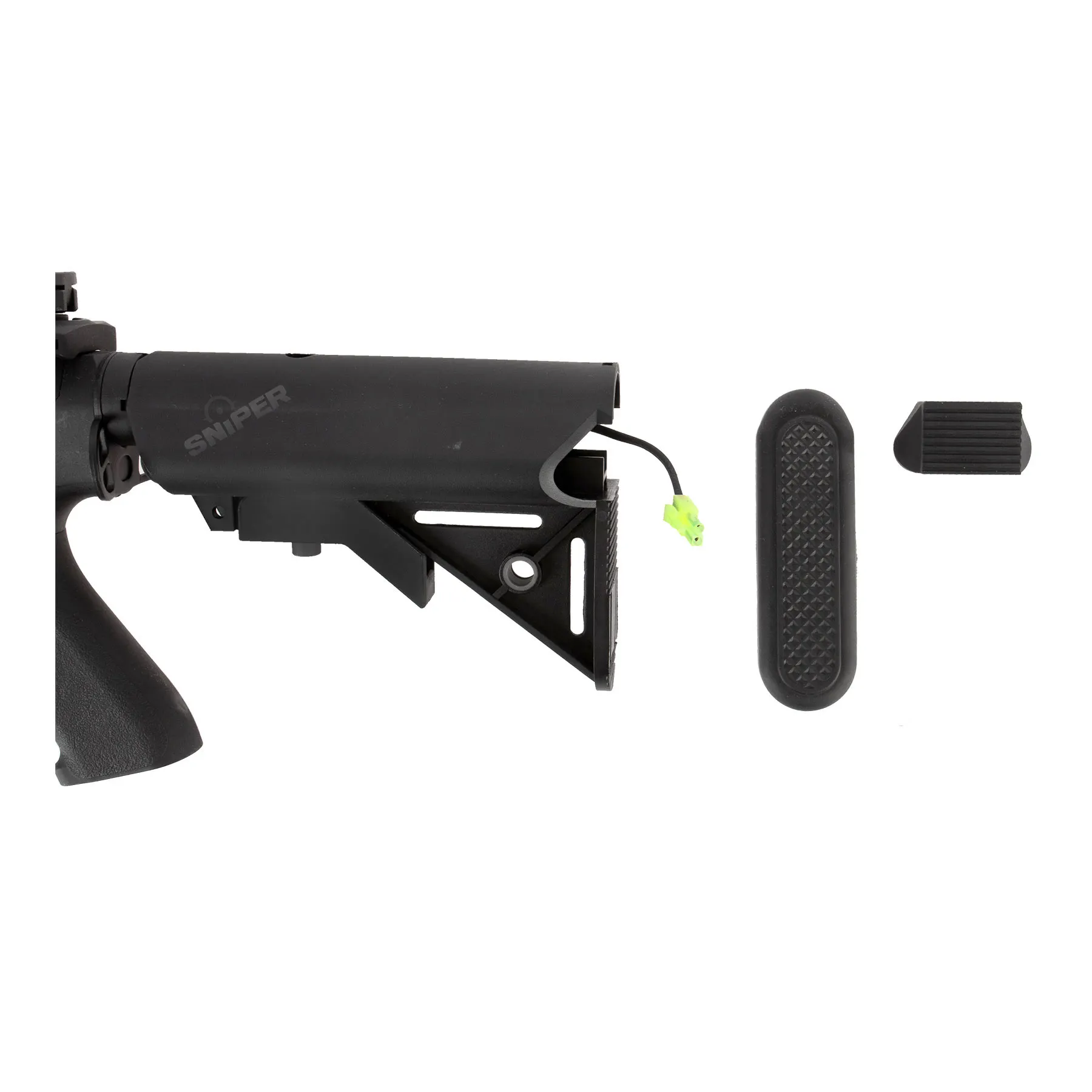 M4 EVO Mosfet + ETU AEG < 0,5 Joule, Black