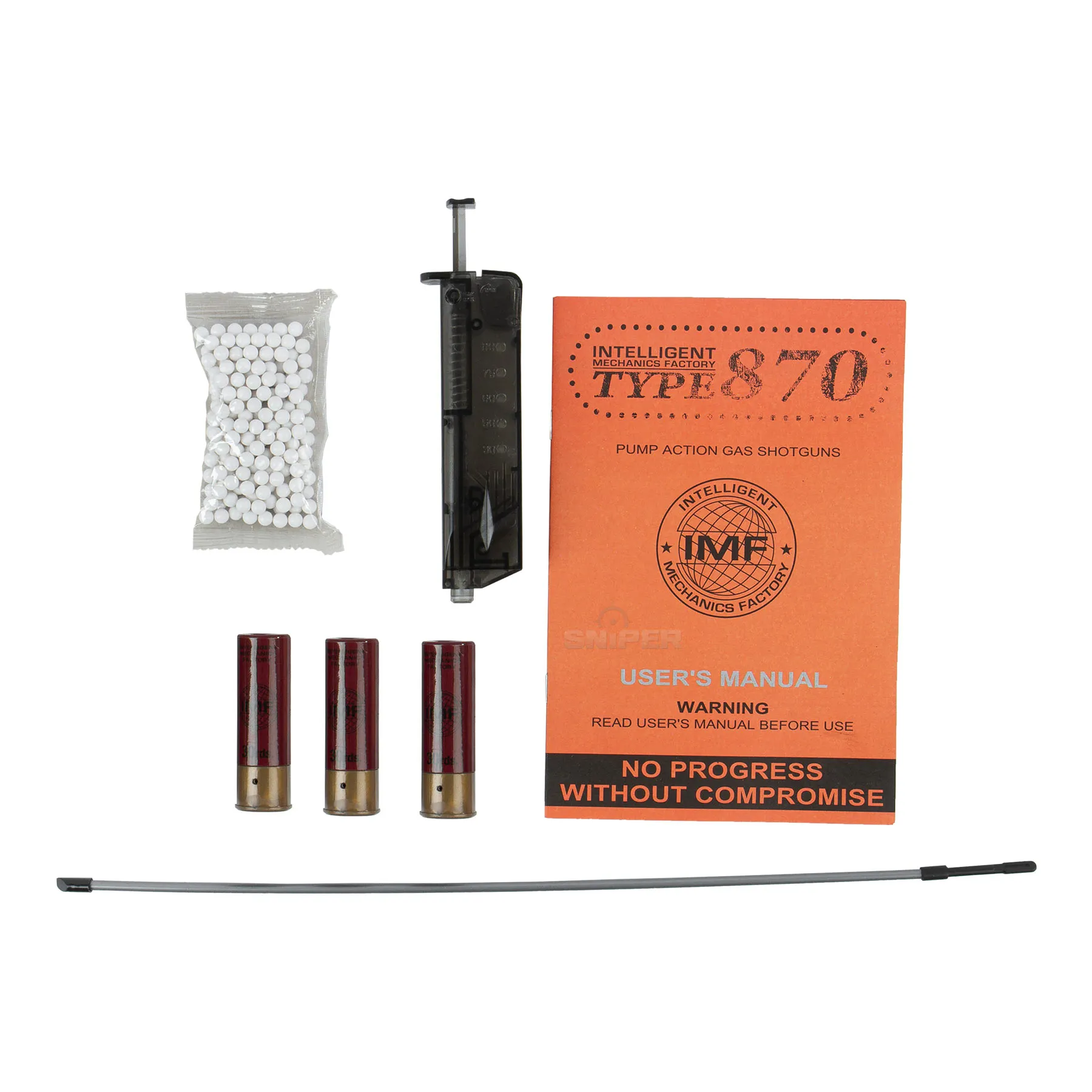 M870 Breacher Tri-Shot Action Pumpgun, Black M870 Breacher Tri-Shot Action Pumpgun, Black