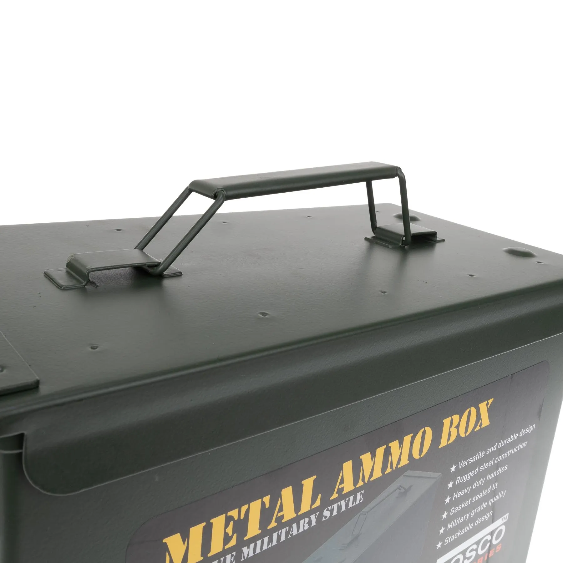 Ammo Box Cal. 50mm 30x15x18cm, Green