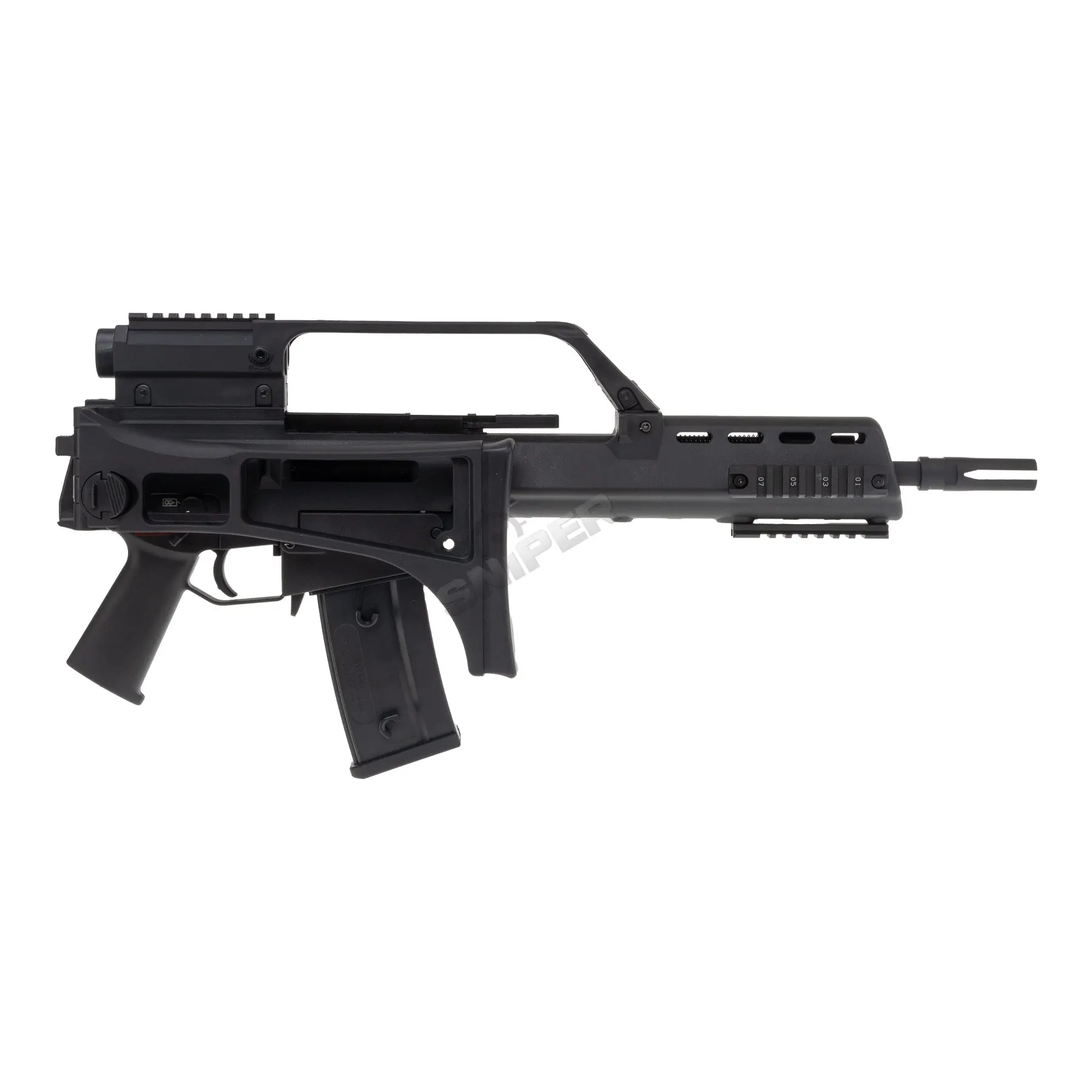 B-Ware Reapo RG6 Special Unit GBB Rifle, Black