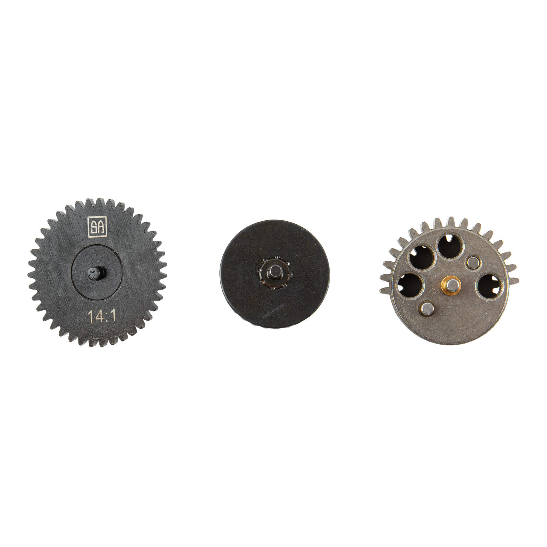 Steel 14:1 CNC gear set