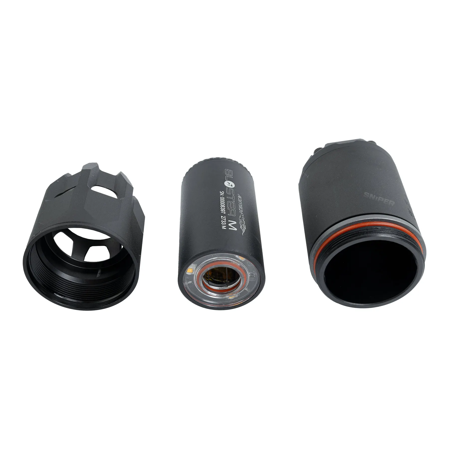 Acetech Tracer Unit mit Blaster, 14mm CCW, Black Acetech Tracer Unit mit Blaster, 14mm CCW, Black