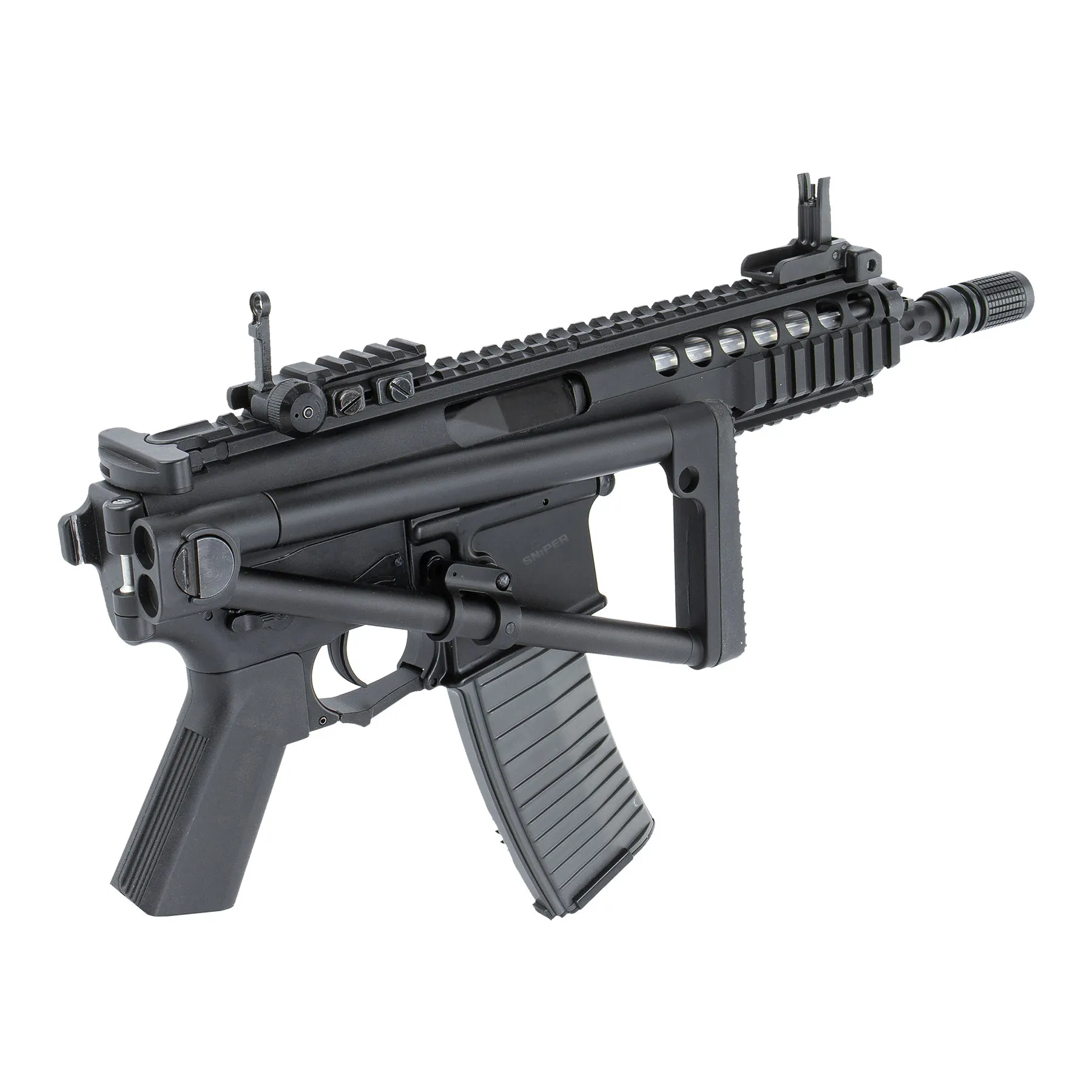 KAC PDW Full Metal (S)AEG, Black