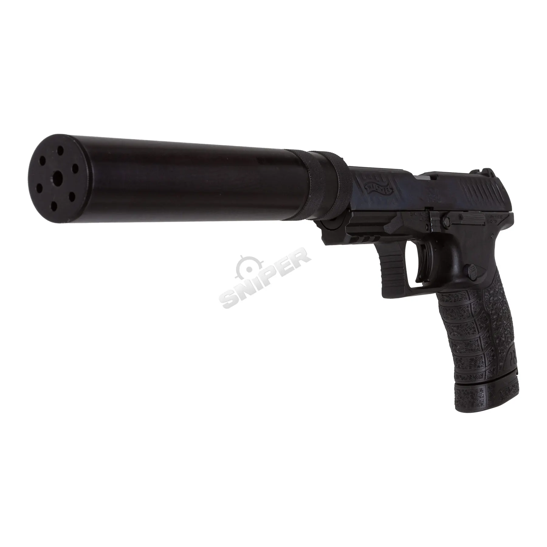 Walther PPQ M2 Navy 9mm P.A.K. Schreckschusspistole, Black Walther PPQ M2 Navy 9mm P.A.K. Schreckschusspistole, Black