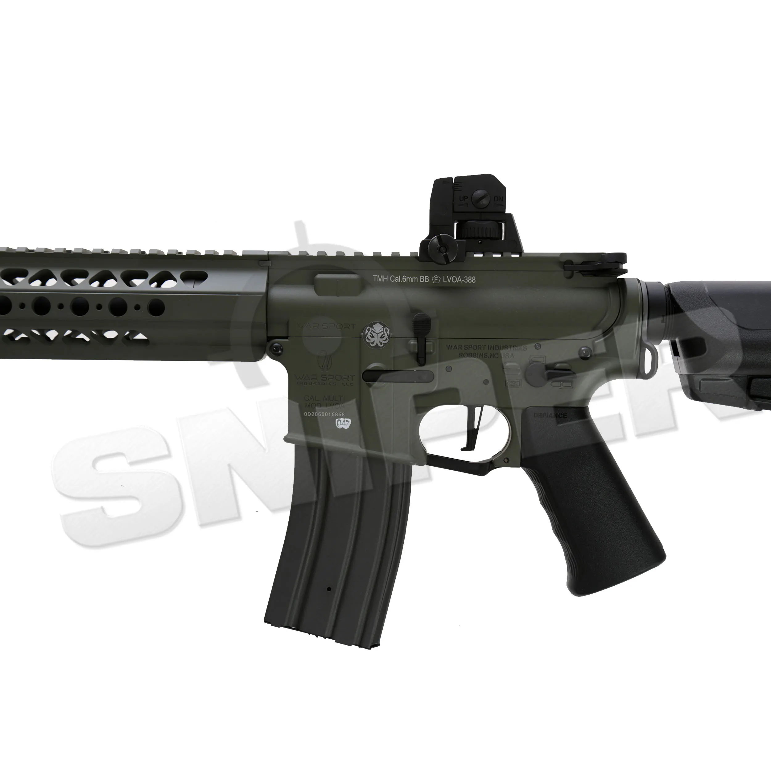 War Sport LVOA-S Black, (S)AEG