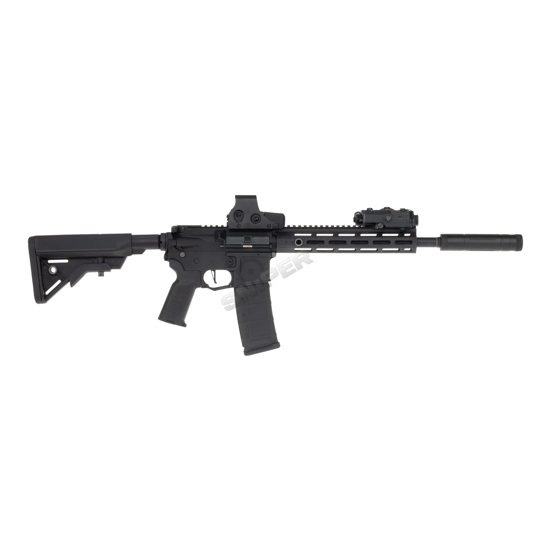 Prep my Airsoft - Lancer Hellion M-Lock 10" Gen 3 w/ Nebula ETU (S)AEG, Black