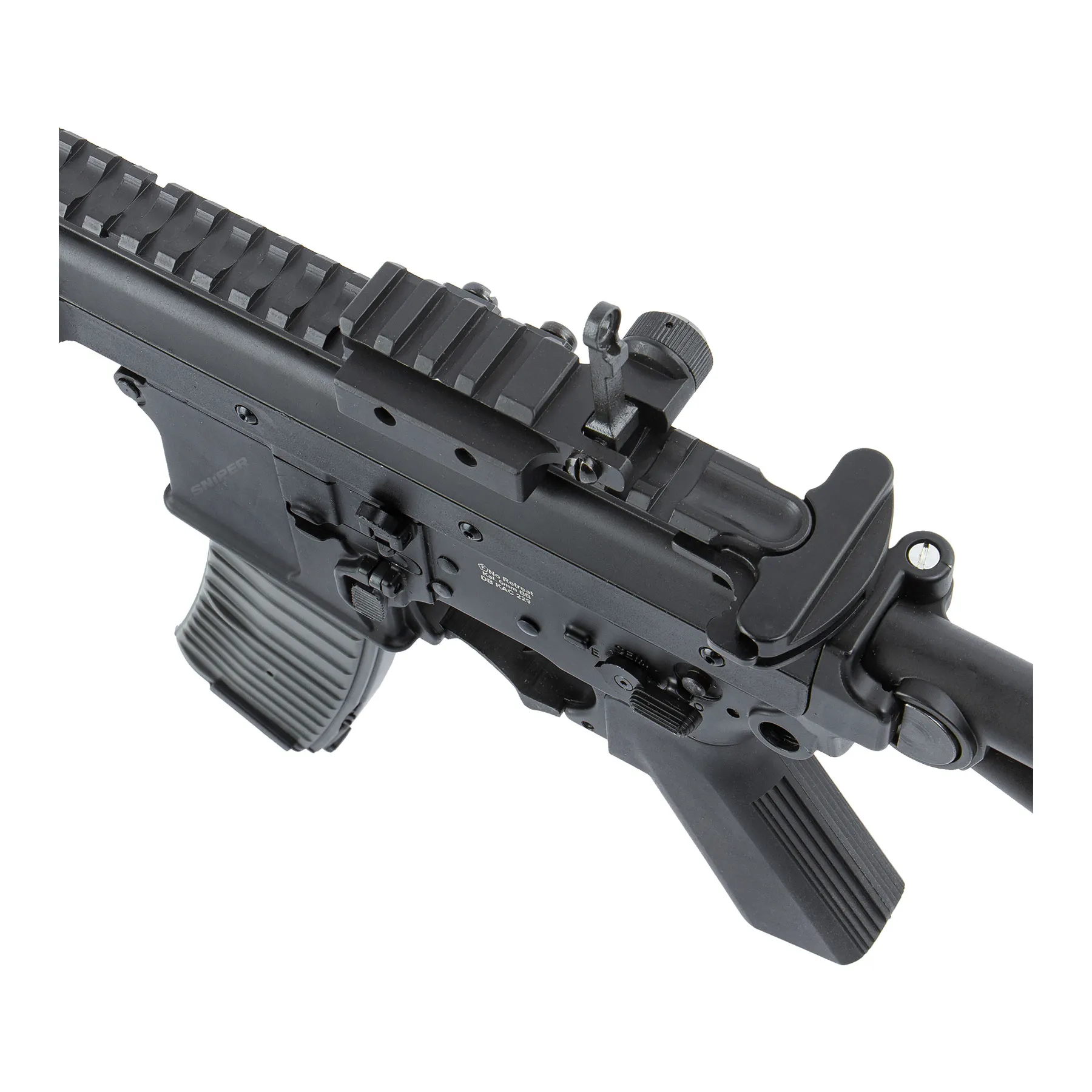 KAC PDW Full Metal (S)AEG, Black