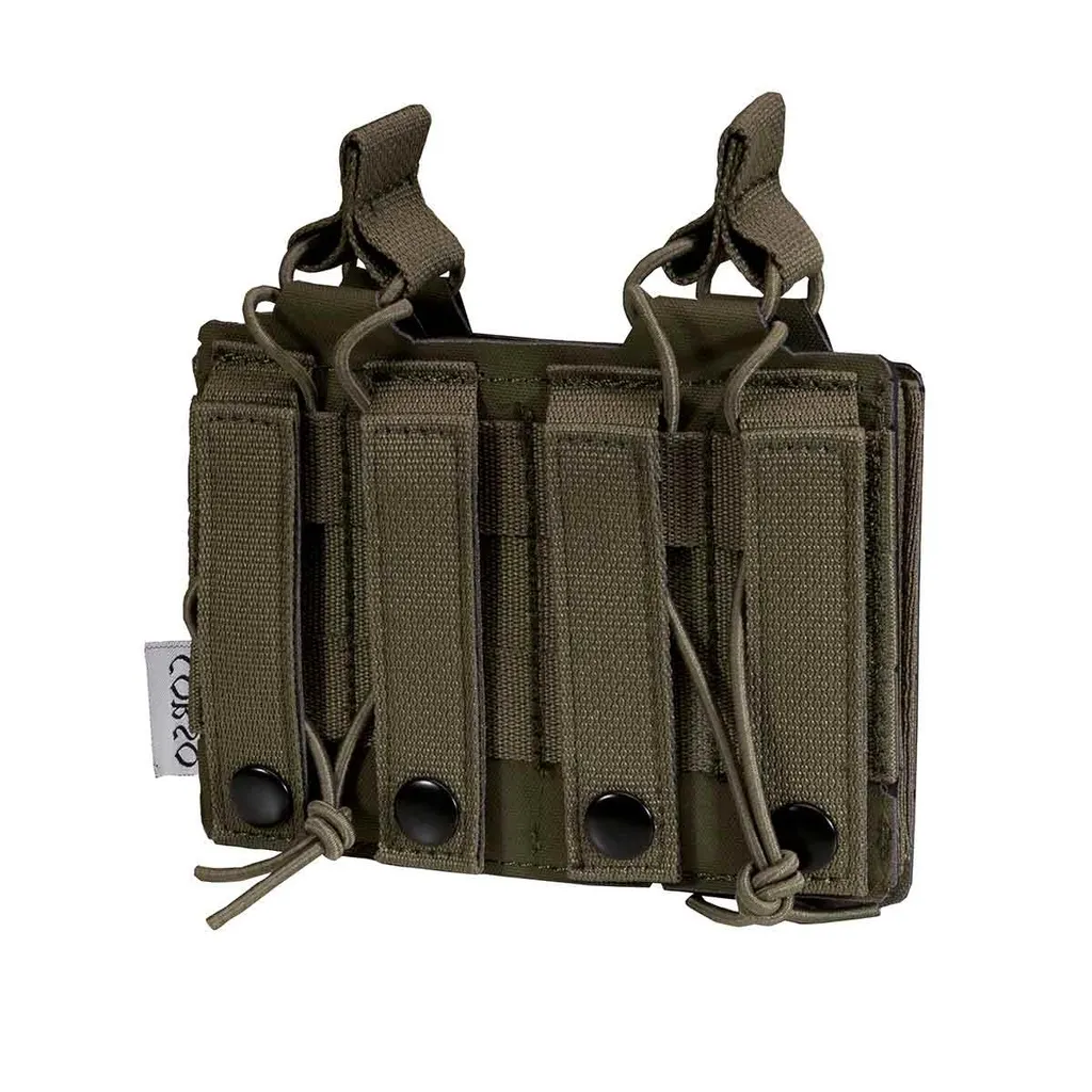 Corso Tactical Double Mag-Pouch Dagger MK1 für M4, Ranger Green