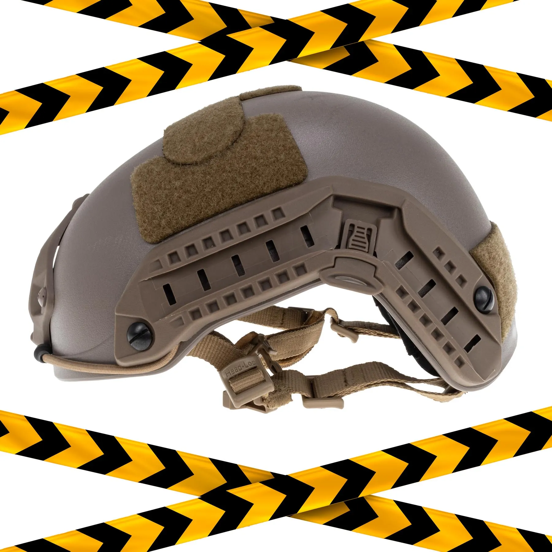 B-Ware SF Super High Cut Helmet, Tan L/XL