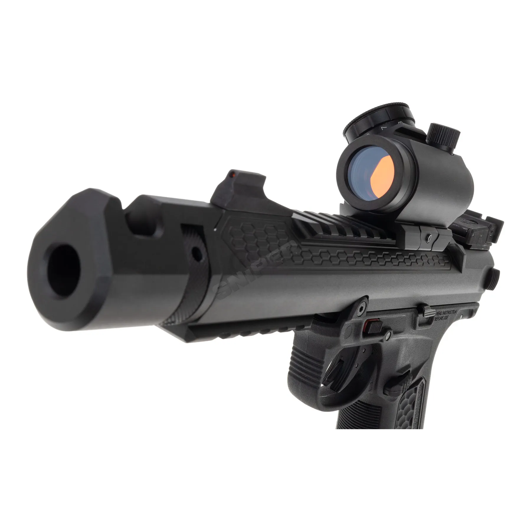 Prep my Airsoft #3 - Action Army AAP 01 Assassin GBB Softair Pistole, Black