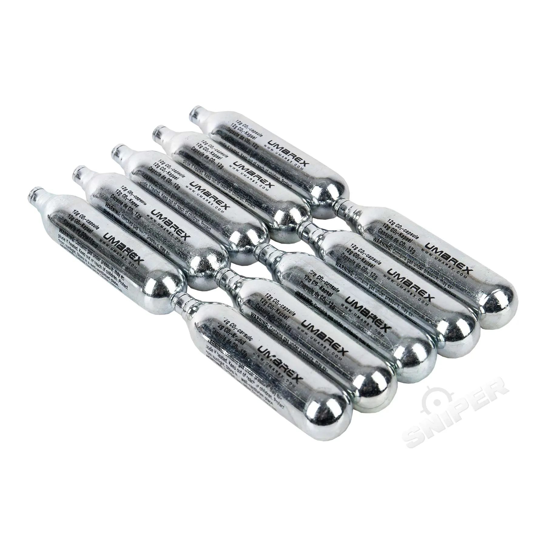 UMAREX 12gr. Co2 Kapseln 10er Pack UMAREX 12gr. Co2 Kapseln 10er Pack