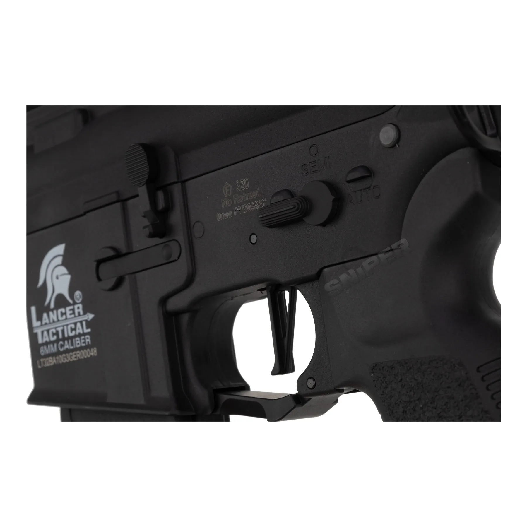 Lancer Hellion M-Lock 10" Gen 3 w/ Nebula ETU (S)AEG, Black