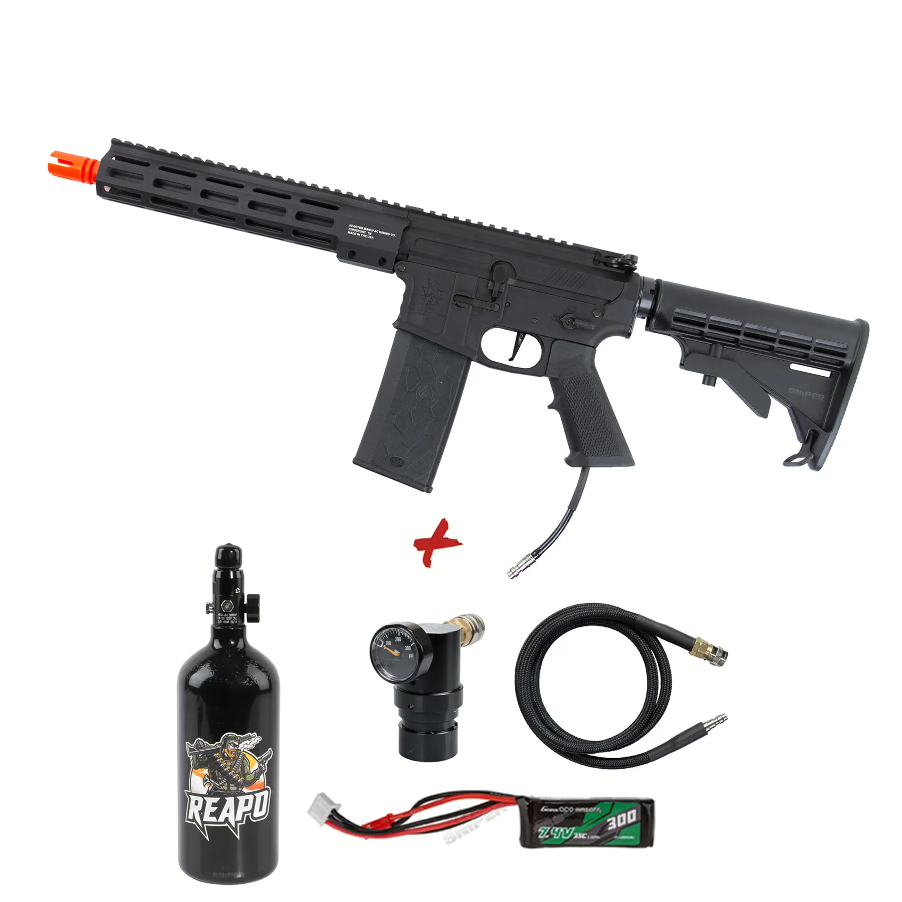 HPA Deal #1 - SAC X MTW Billet 10" HPA, Black