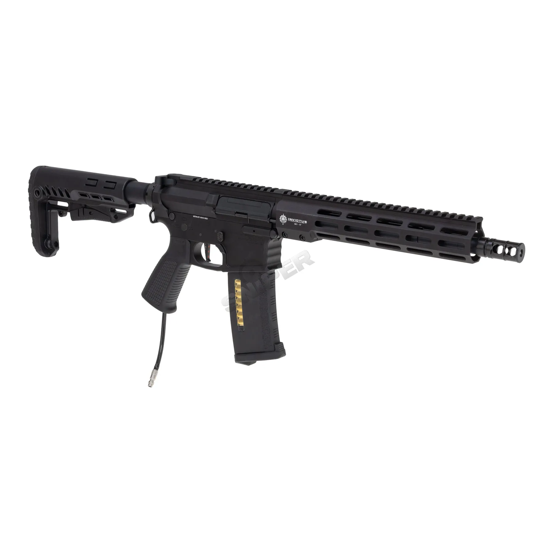 SAC x MTW Billet 10" Tactical Edition Gen. 3 New Version, Black