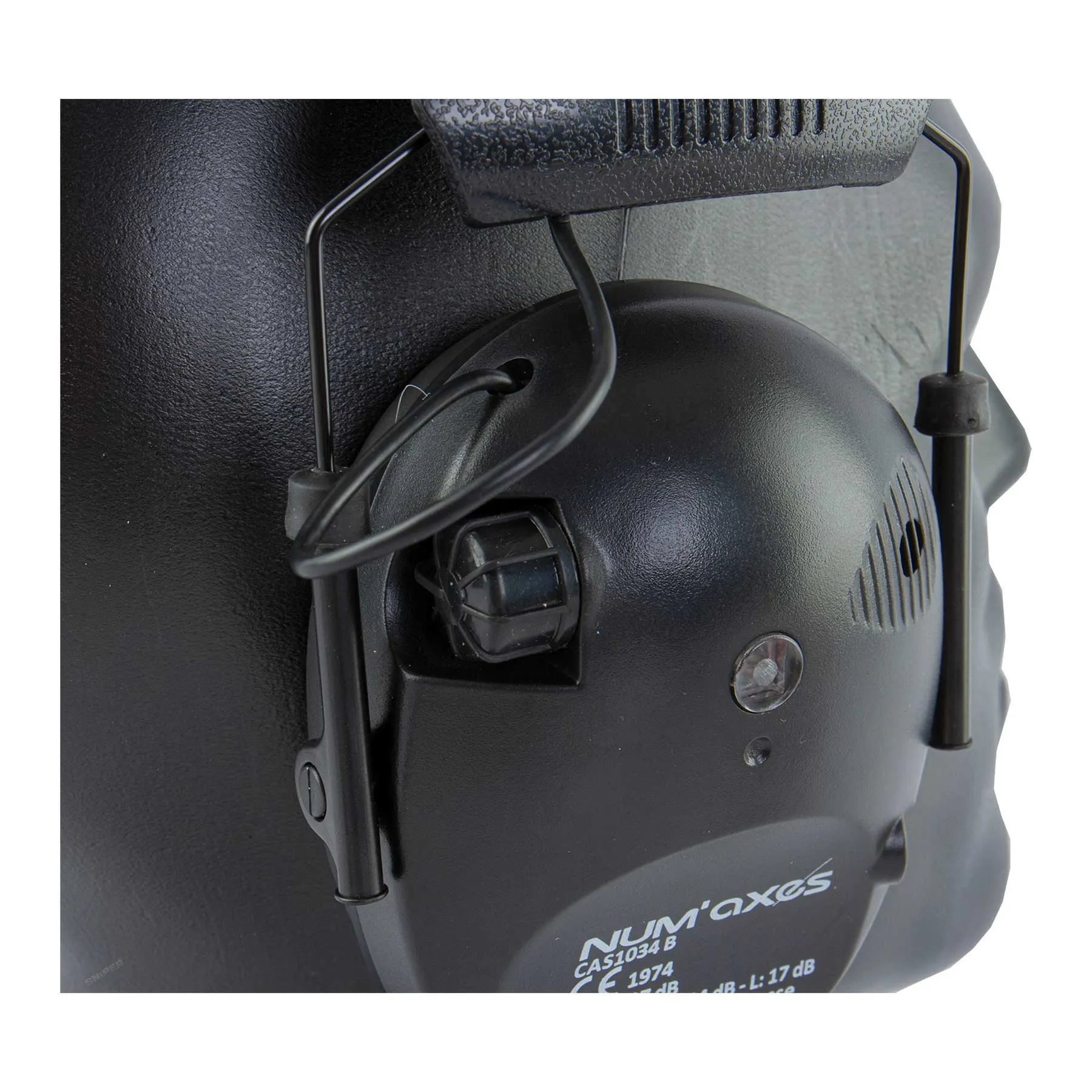 Electronic Noise Canceling Headphones, Black