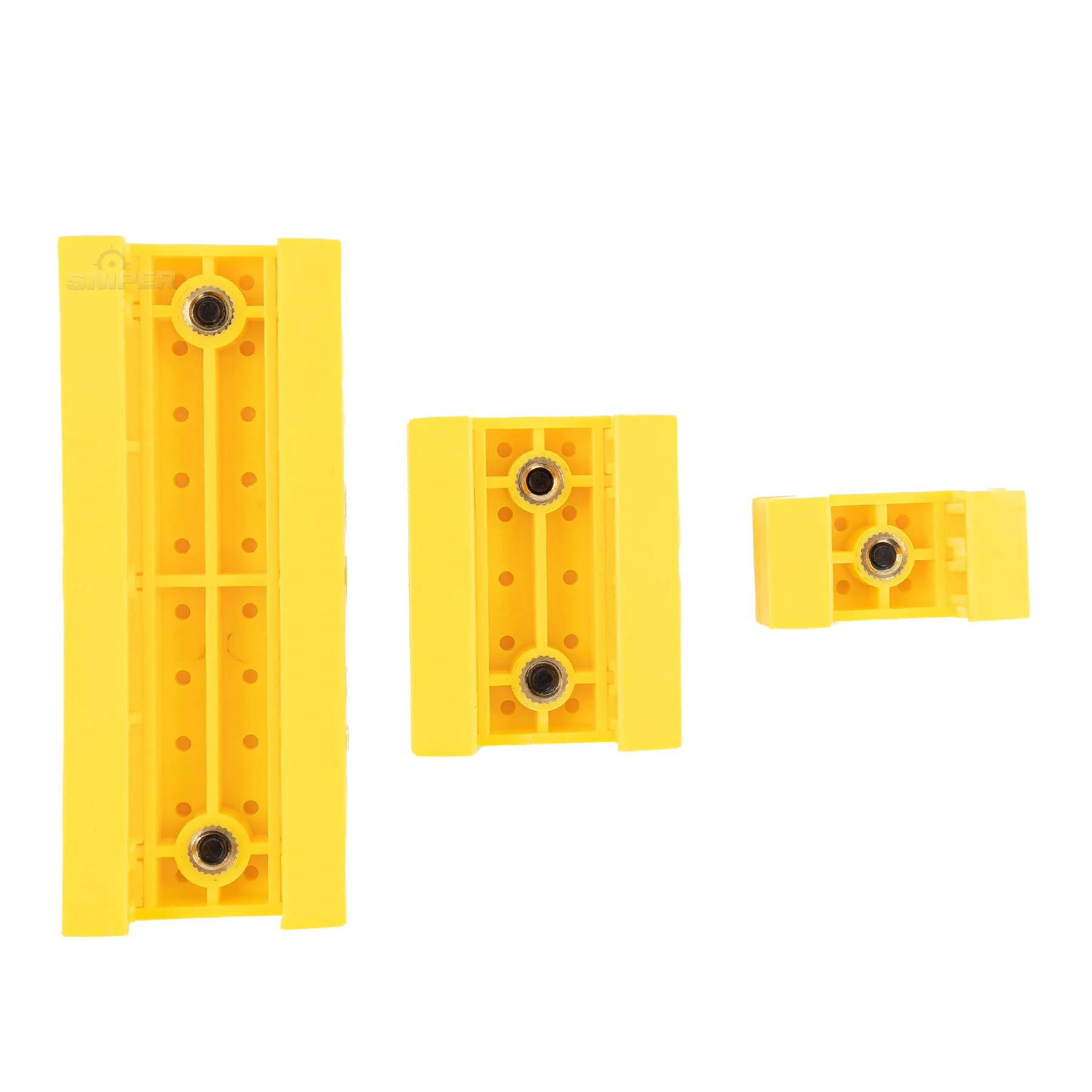 Laylax Rail Covers RIS Blocks, Yellow