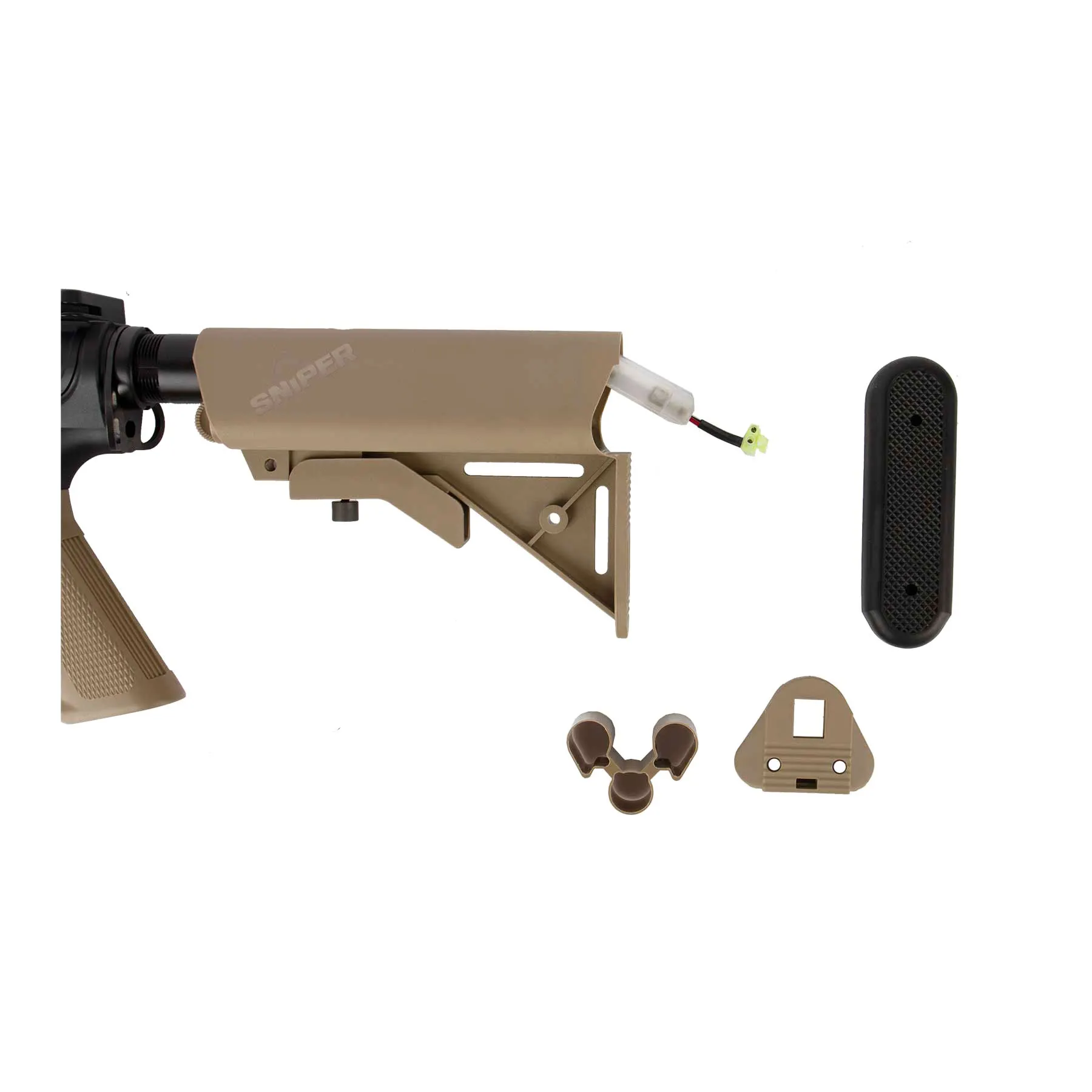 CM18 Mod1 (S)AEG, Black