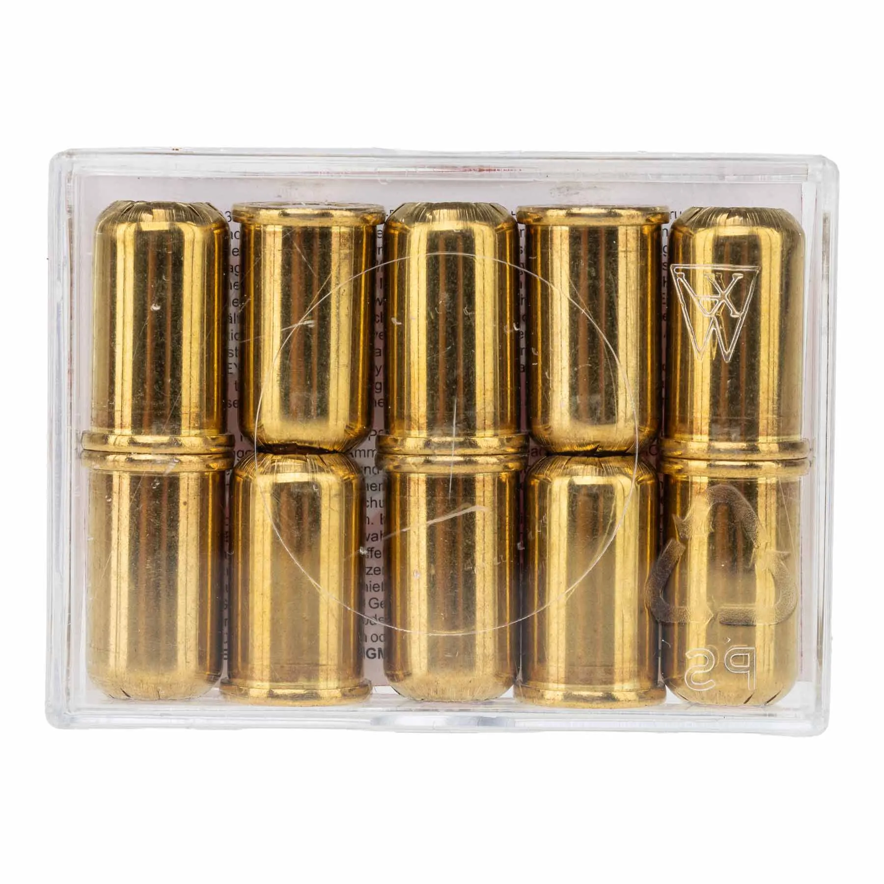 Wadie Supra 9mm Pfeffepatronen für Revolver, 10 Stück Wadie Supra 9mm Pfeffepatronen für Revolver, 10 Stück