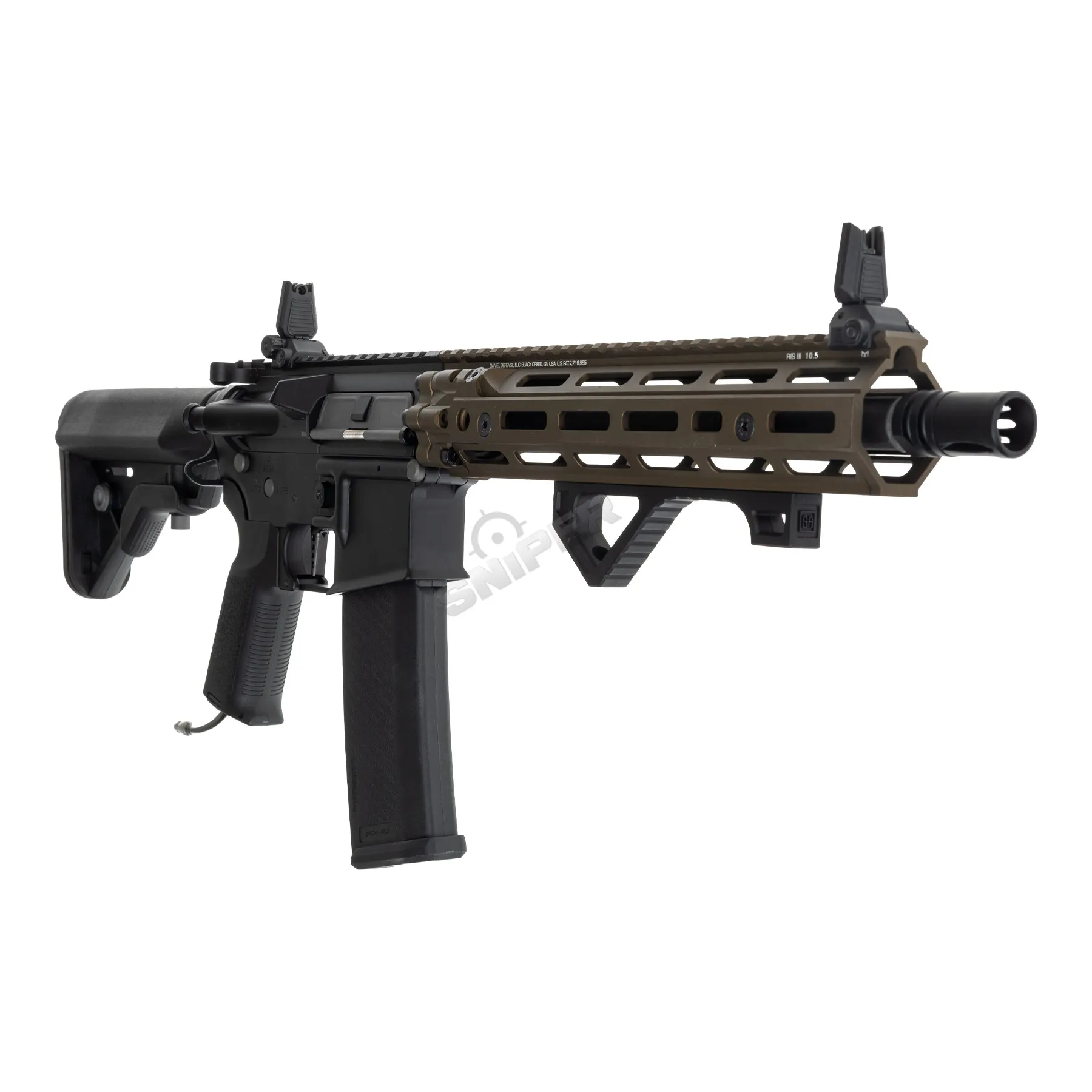 SAC x Wolverine SA-E27 10,5" RIS III HPA, Chaos Bronze
