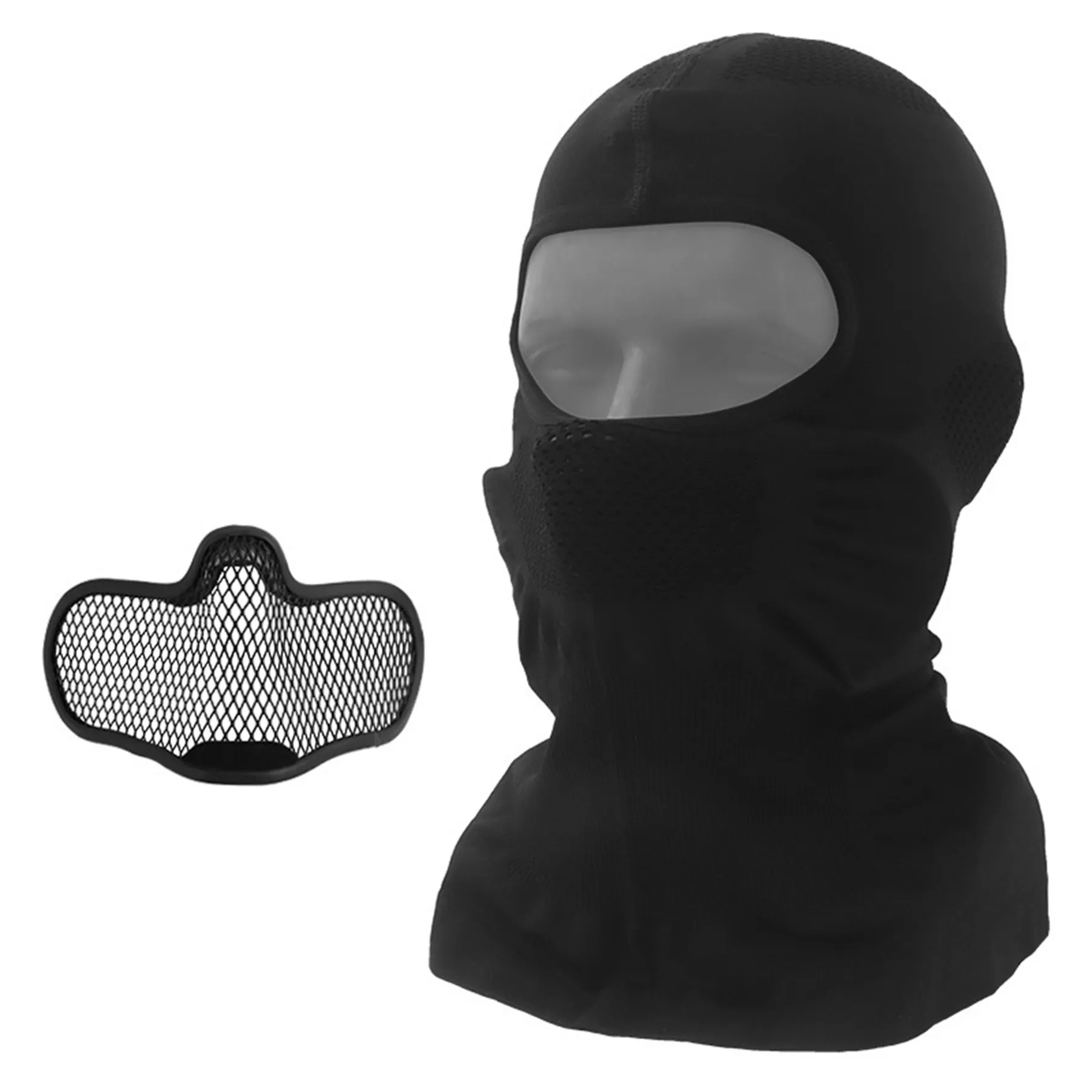 Reapo Balaclava w/ Mesh Insert, Black