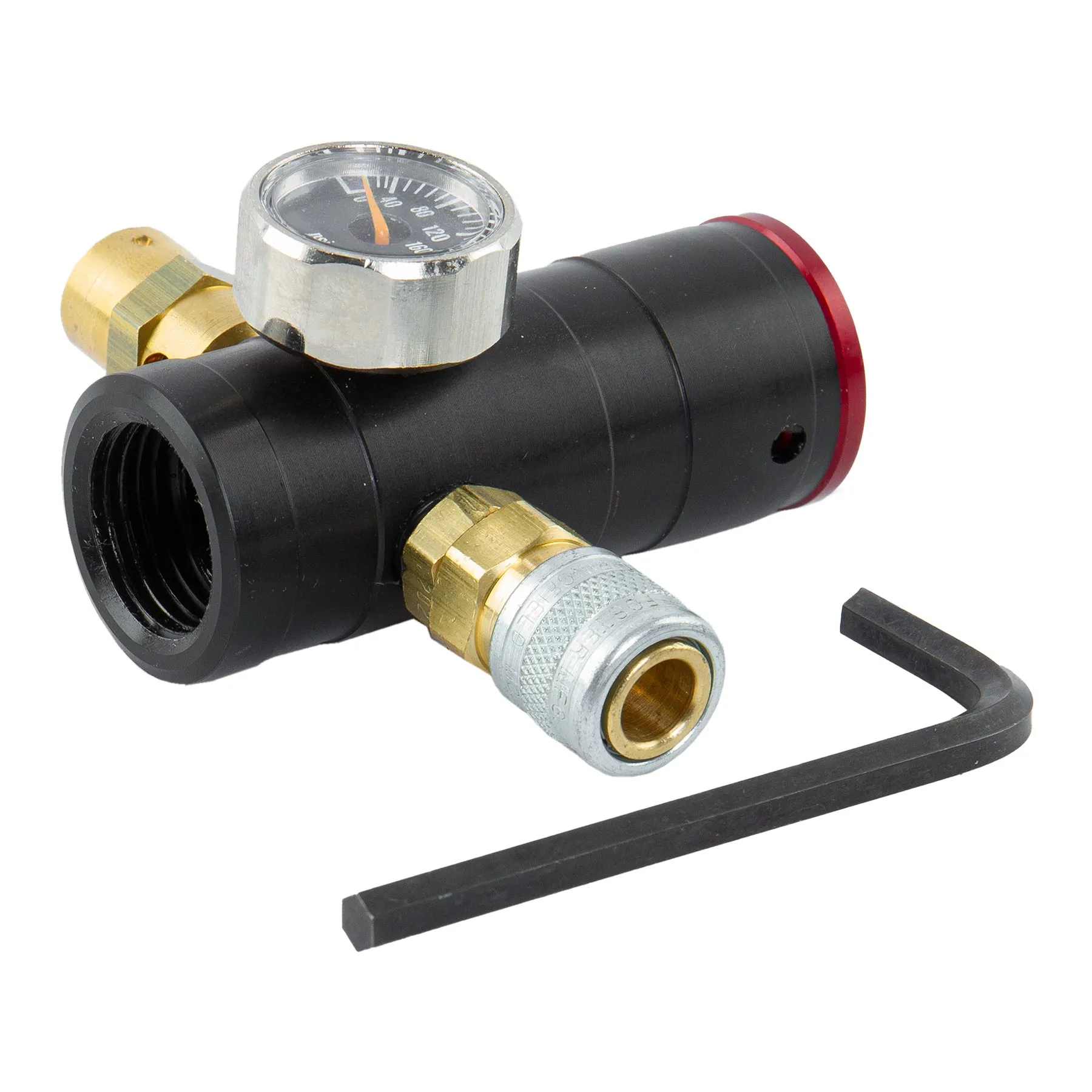 Redline Mini SFR HPA Regulator w/ Hose Redline Mini SFR HPA Regulator w/ Hose