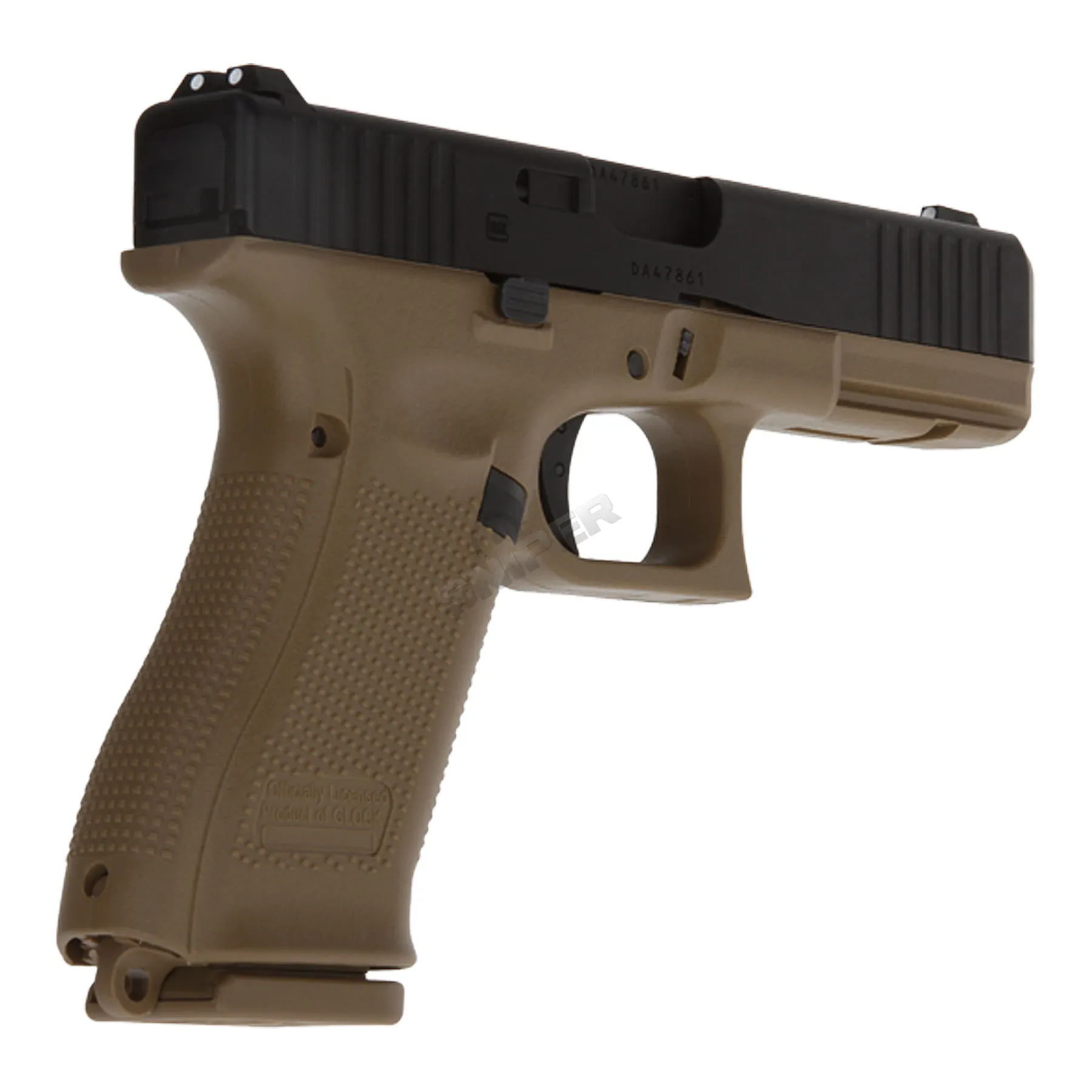 Bundle Deal - Glock 17 Gen 5 GBB Softair Pistole, French Army
