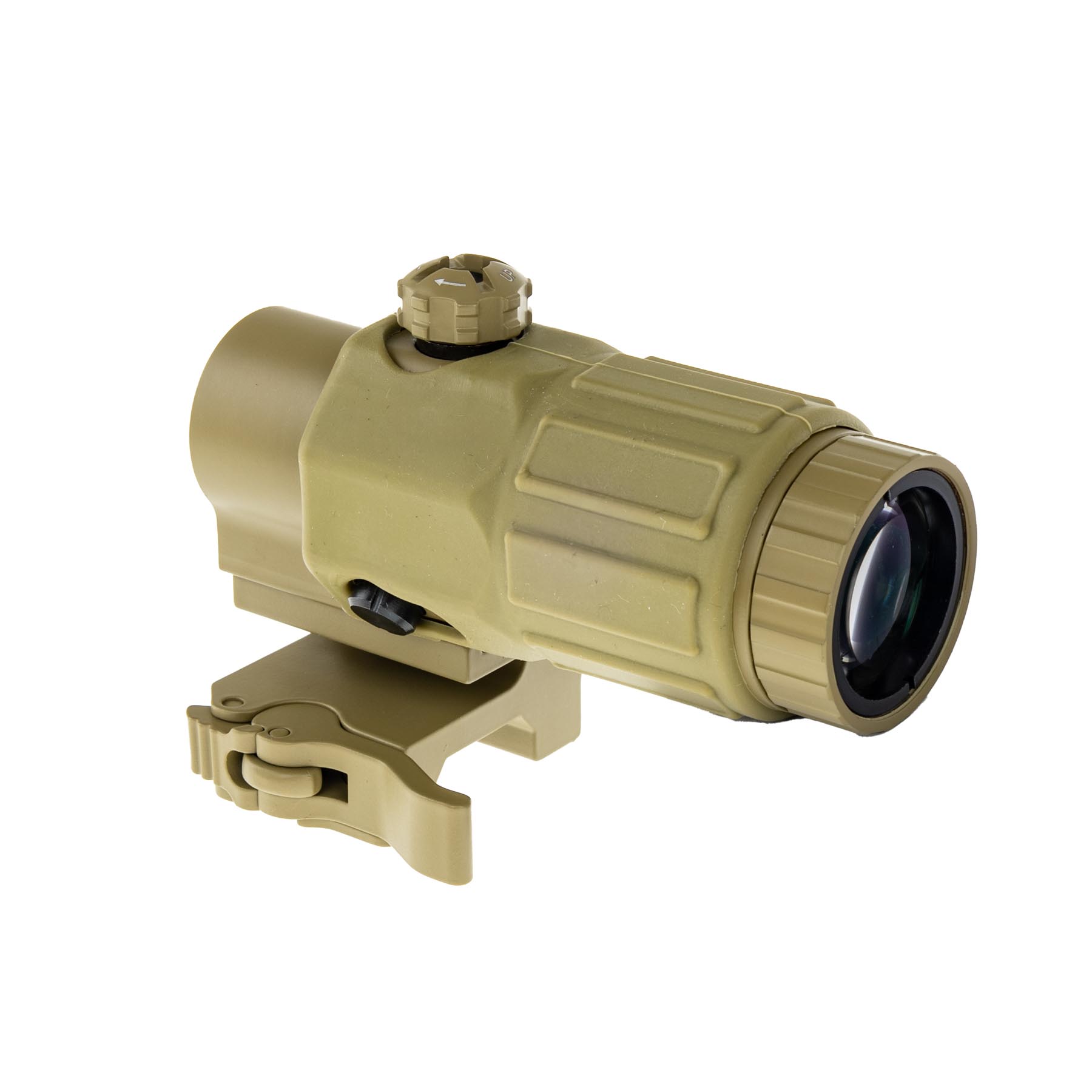 Reapo R558 Holo Red Dot Visier w/ 3x Magnifier, Tan