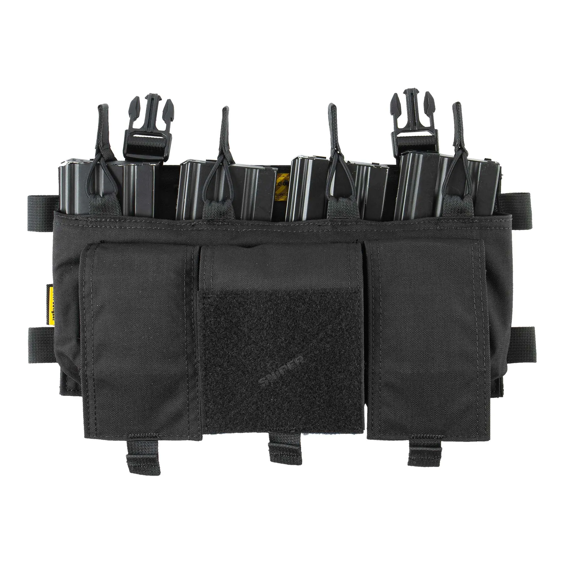 MF Style Quad M4 Placard, Black MF Style Quad M4 Placard, Black