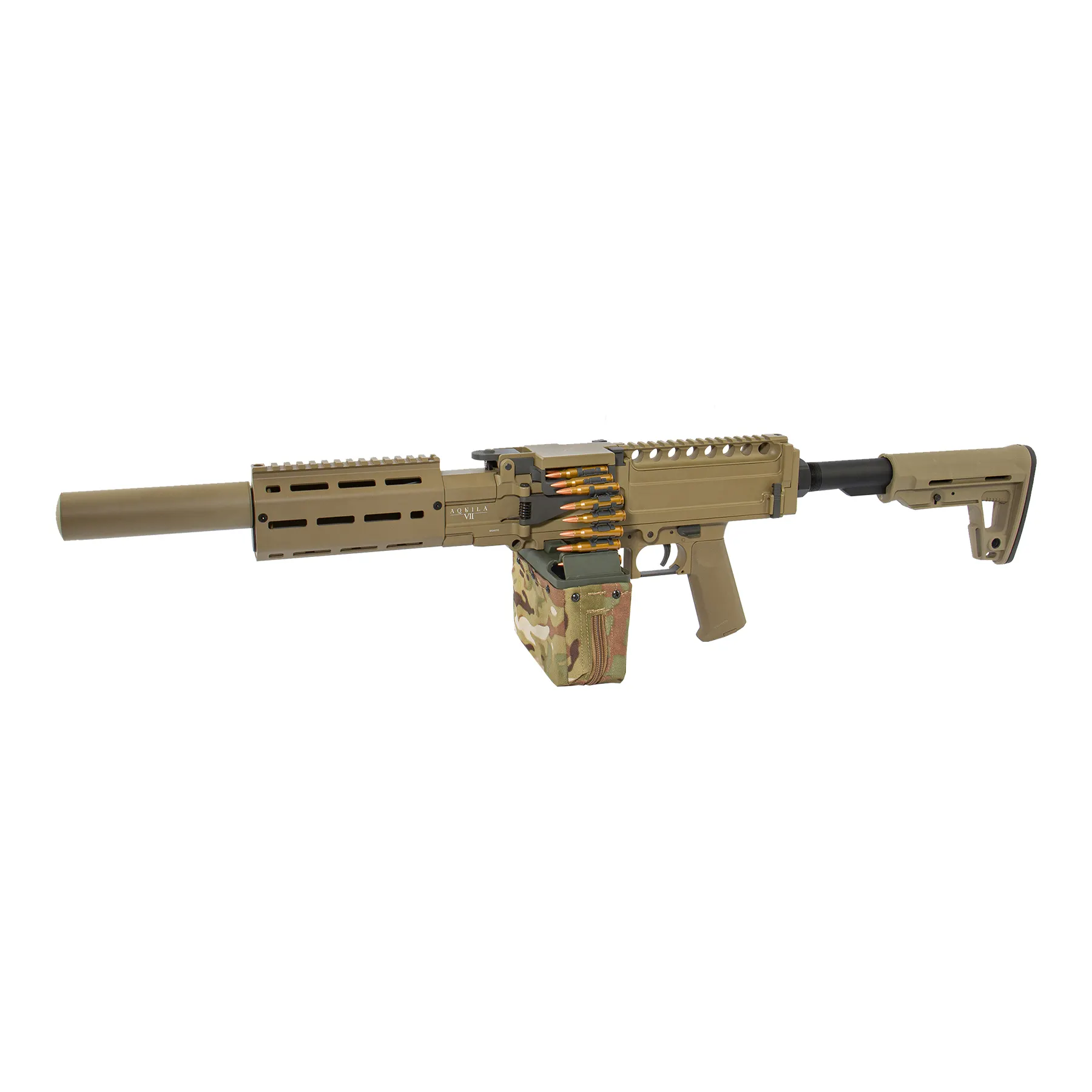 Secutor Aquila VII LMG, Tan < 0,5 Joule Softair Gewehr