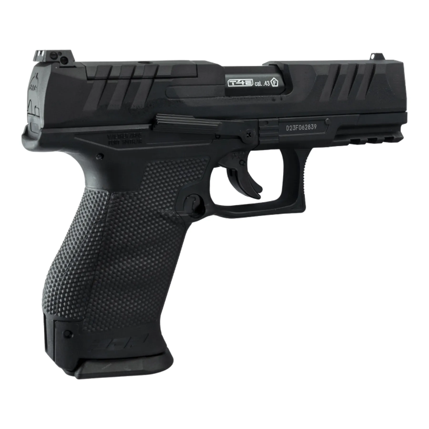 RAM Pistole T4E Walther PDP Compact 4" 43 Cal, Black
