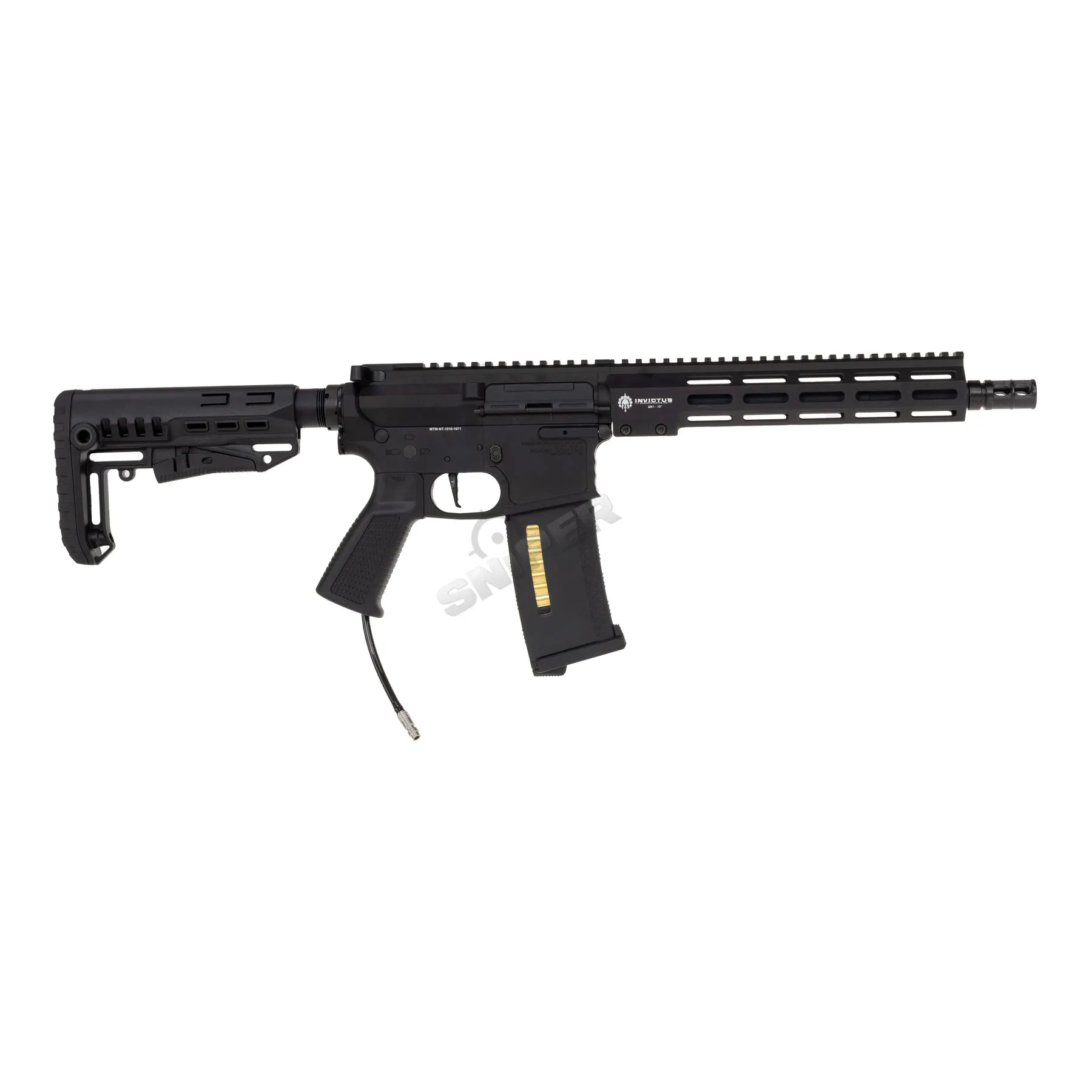 SAC x MTW Billet 10" Tactical Inferno Edition Gen. 3, Black