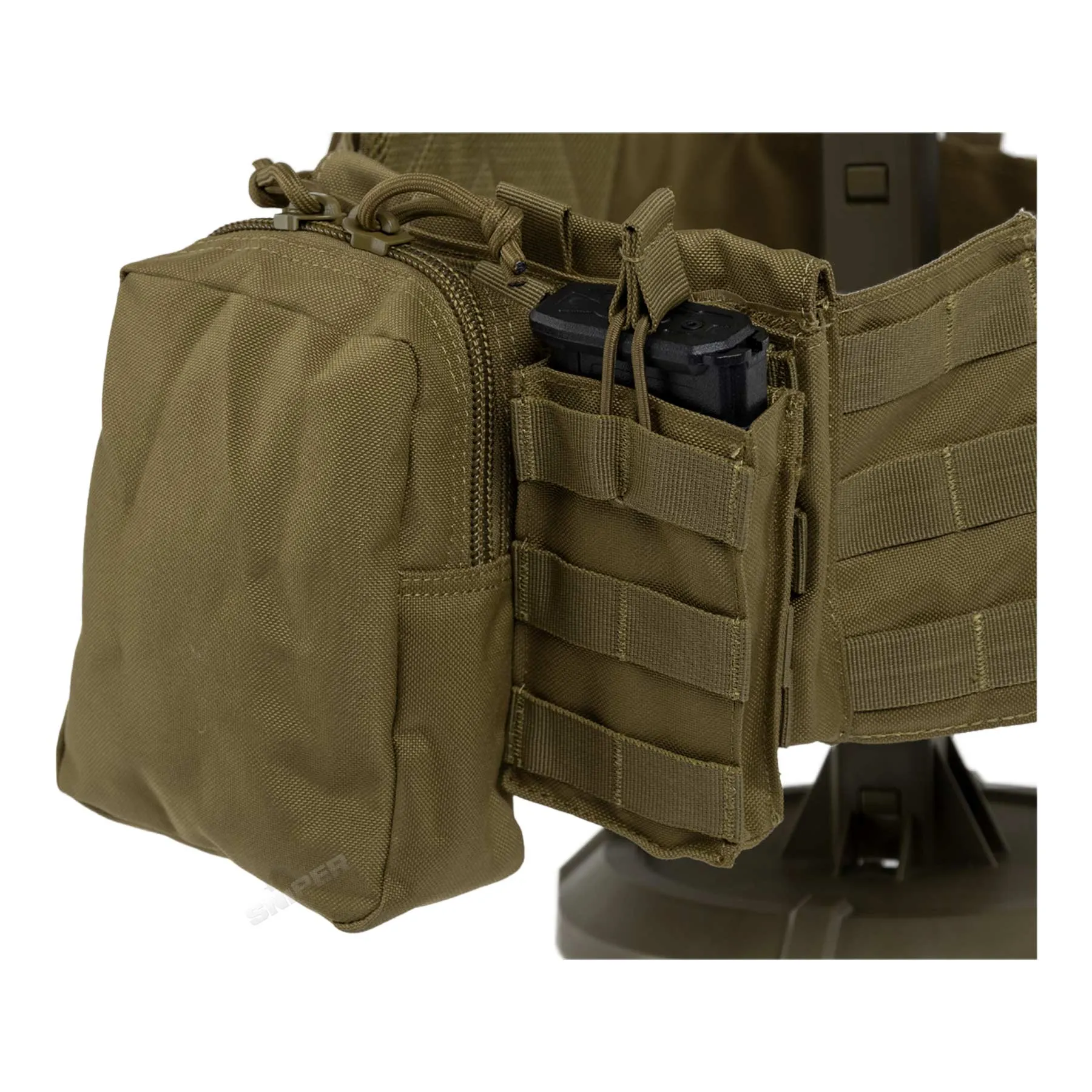 Reapo XXL Big Size Plattenträger, Tan Reapo XXL Big Size Plattenträger, Tan