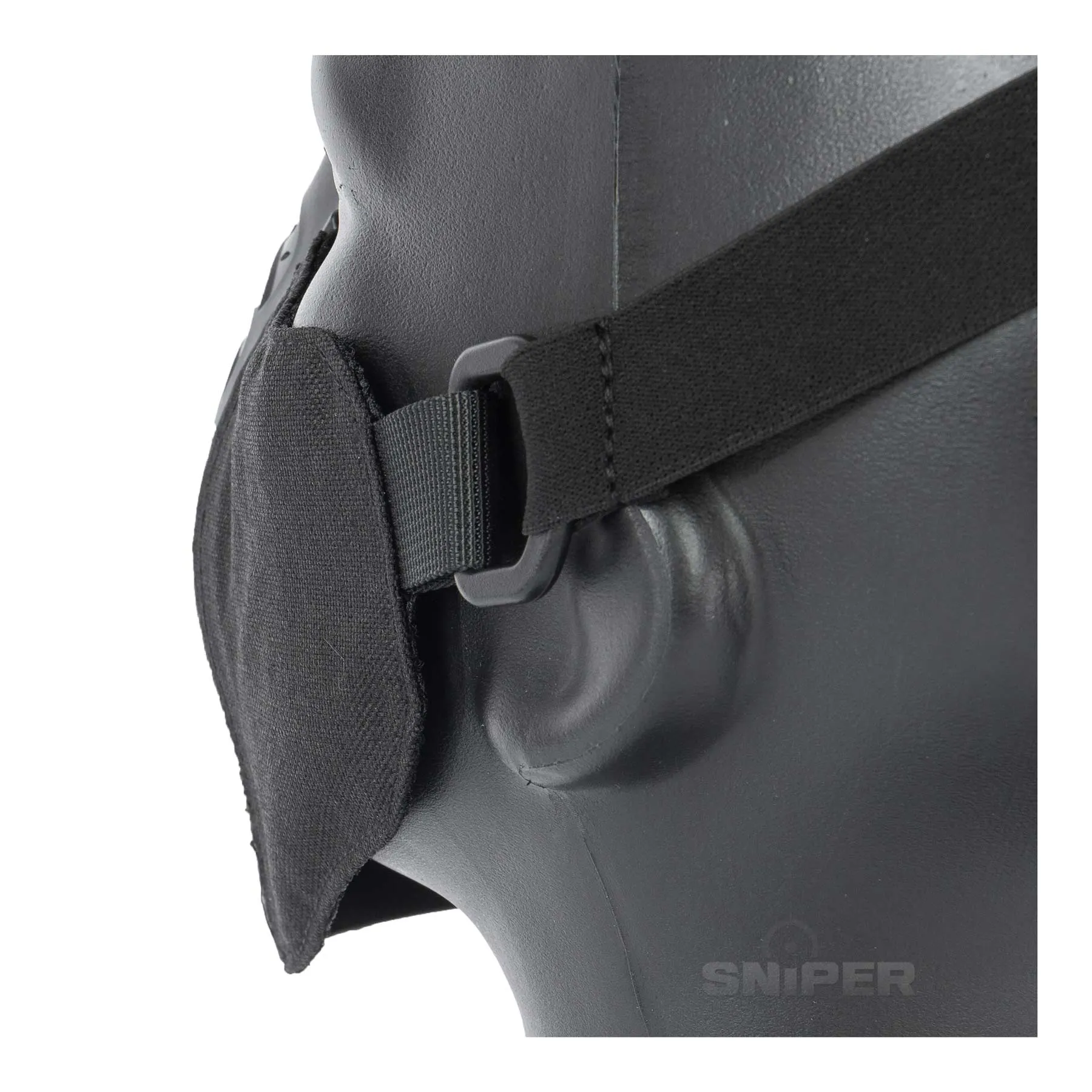 Half Face Mask V7, Black Half Face Mask V7, Black