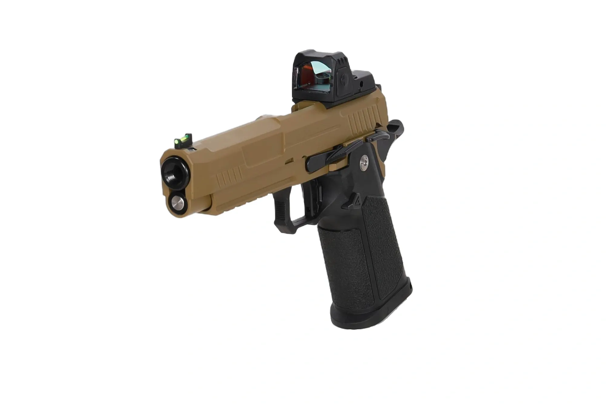 Arcturus Vanguard 5.1 Hi-Capa Optics Ready GBB Pistole, Half-Tan