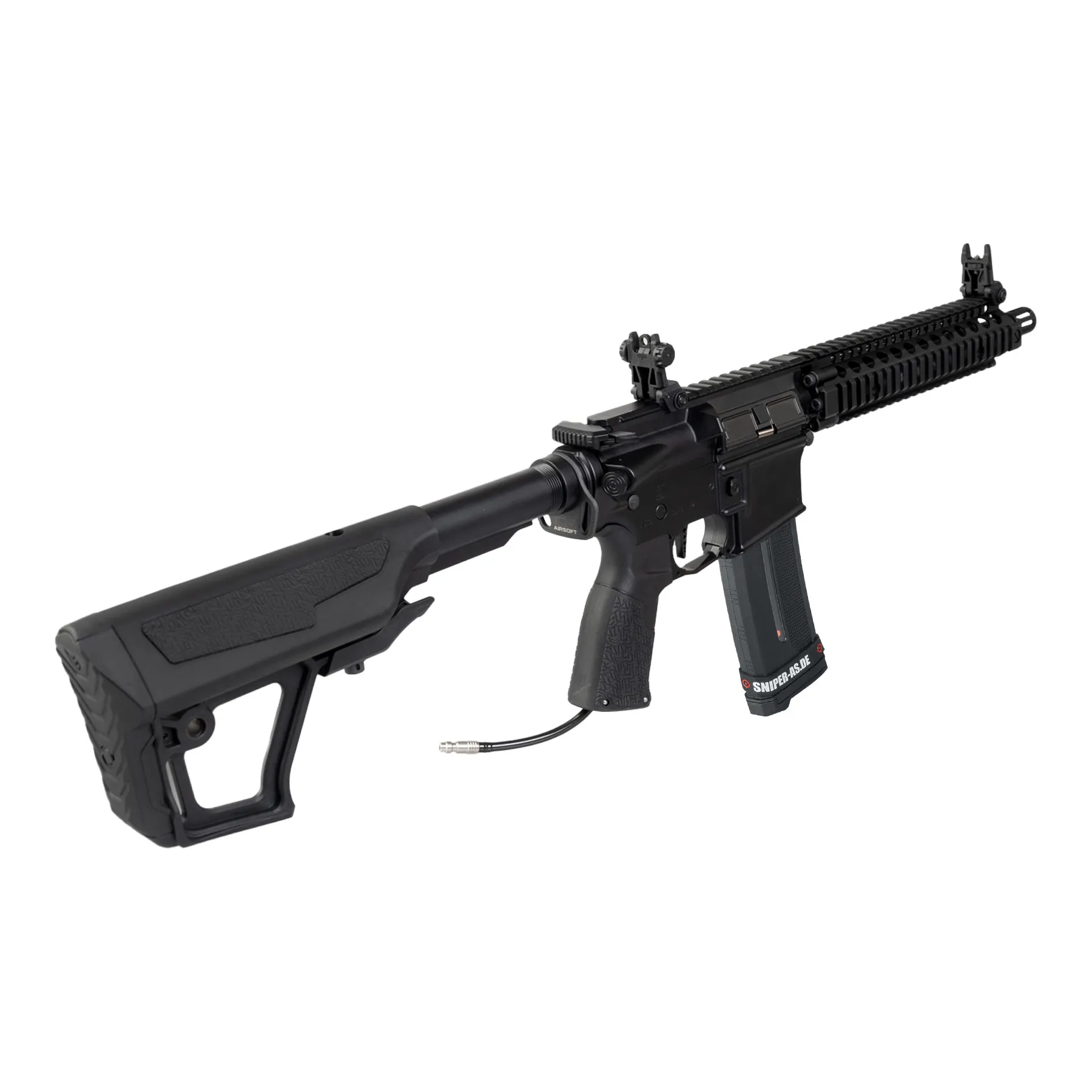 SAC x Wolverine Daniel Defense MK18 Split HPA, Black