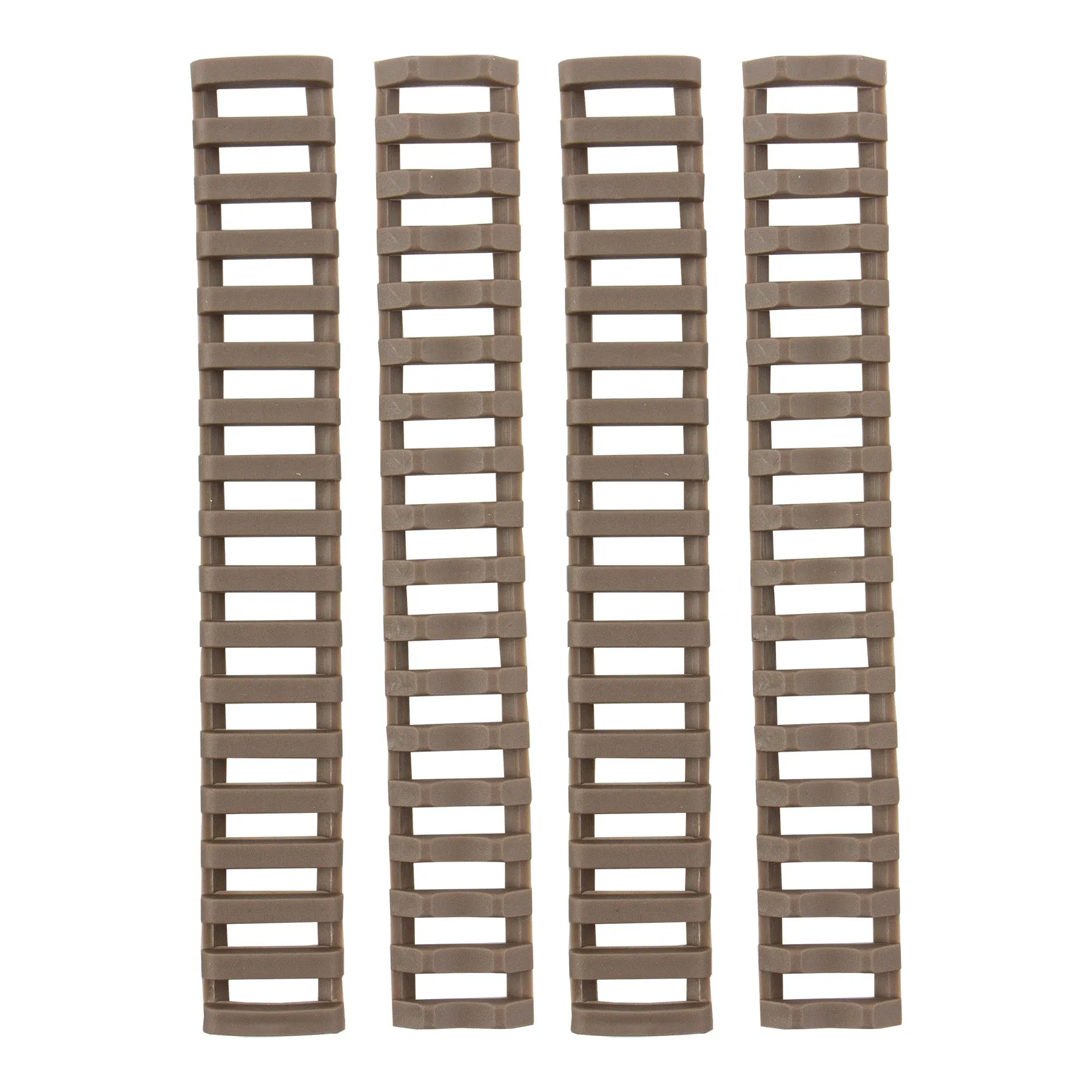 Ladder Rail Cover 18 Slots, Dark Earth