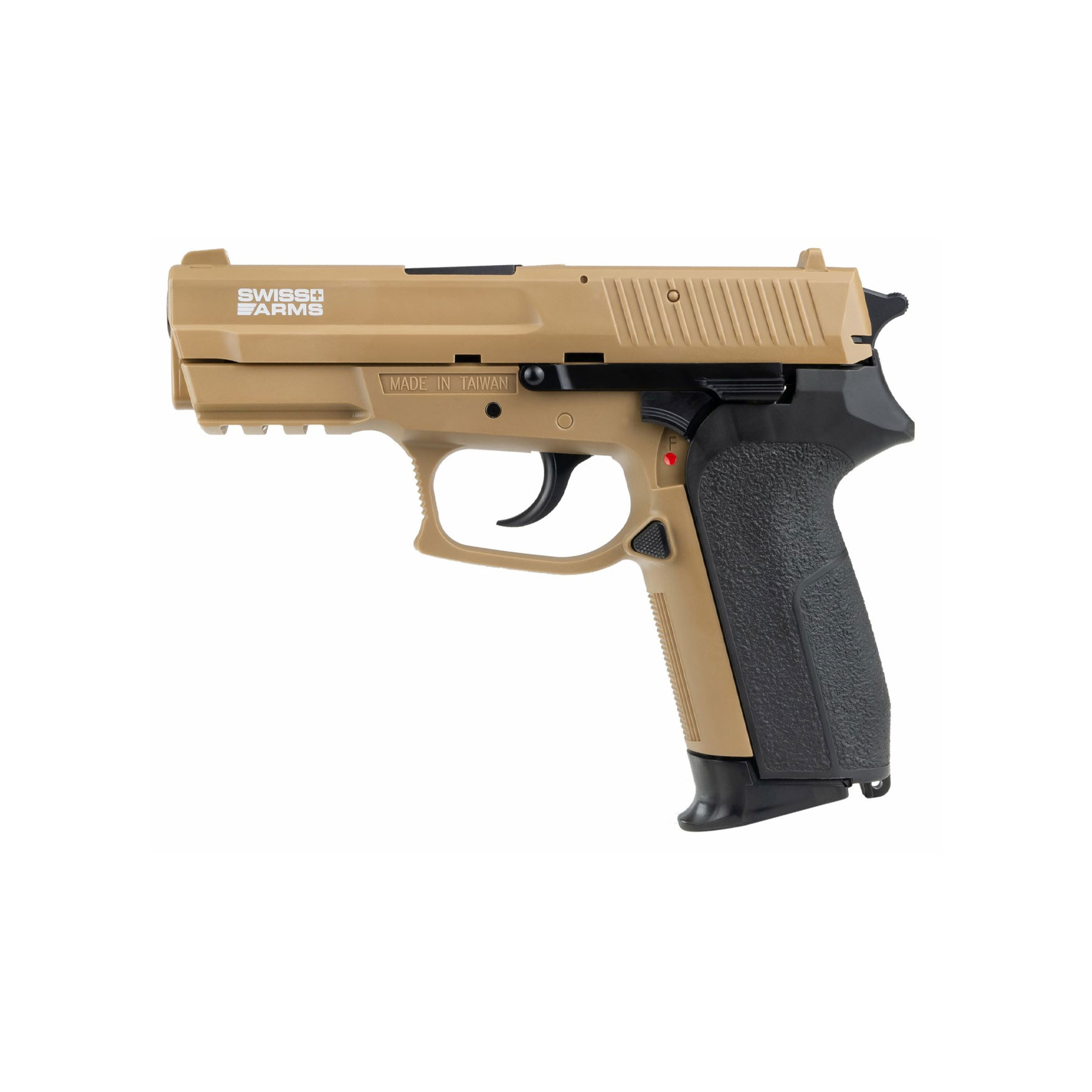 Swiss Arms MLE H.P.A < 0,5J Federdruck Pistole, FDE