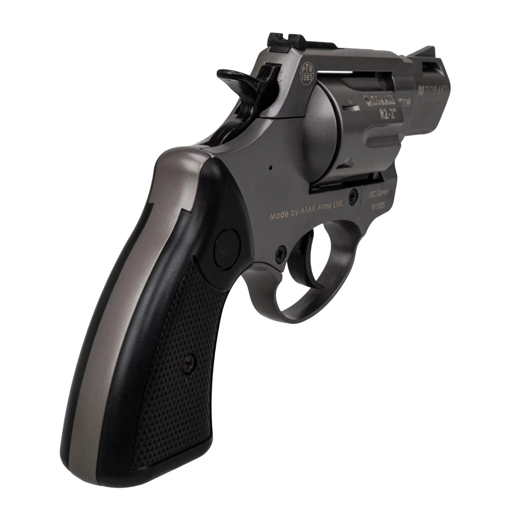 Zoraki R2 2" 9mm R.K. Schreckschussrevolver, Titan