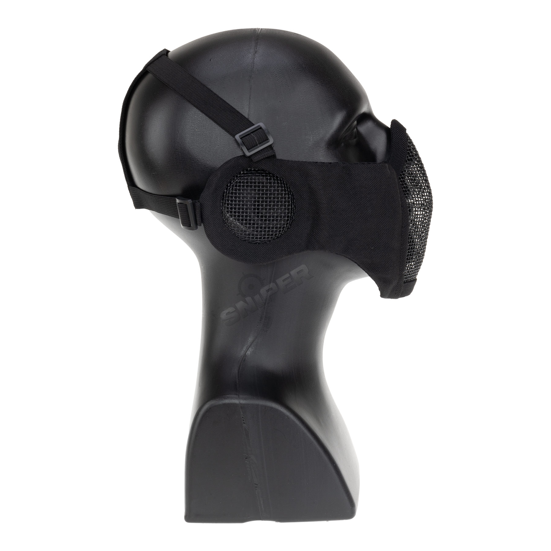 Reapo Mesh Face Mask w/ Ear Protection, Black
