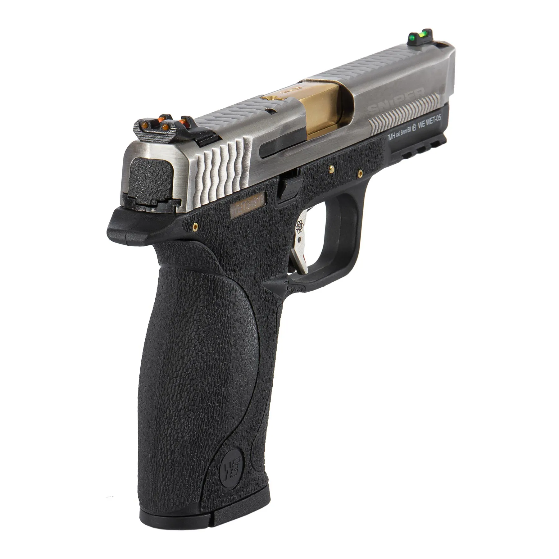 WE WET 05 SV Gold Barrel Full Metal GBB Softair WE WET 05 SV Gold Barrel Full Metal GBB Softair