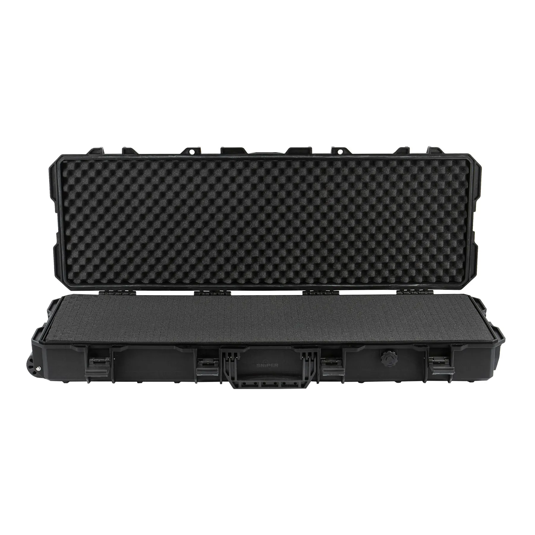 Waffenkoffer 100cm PnP Foam, Black