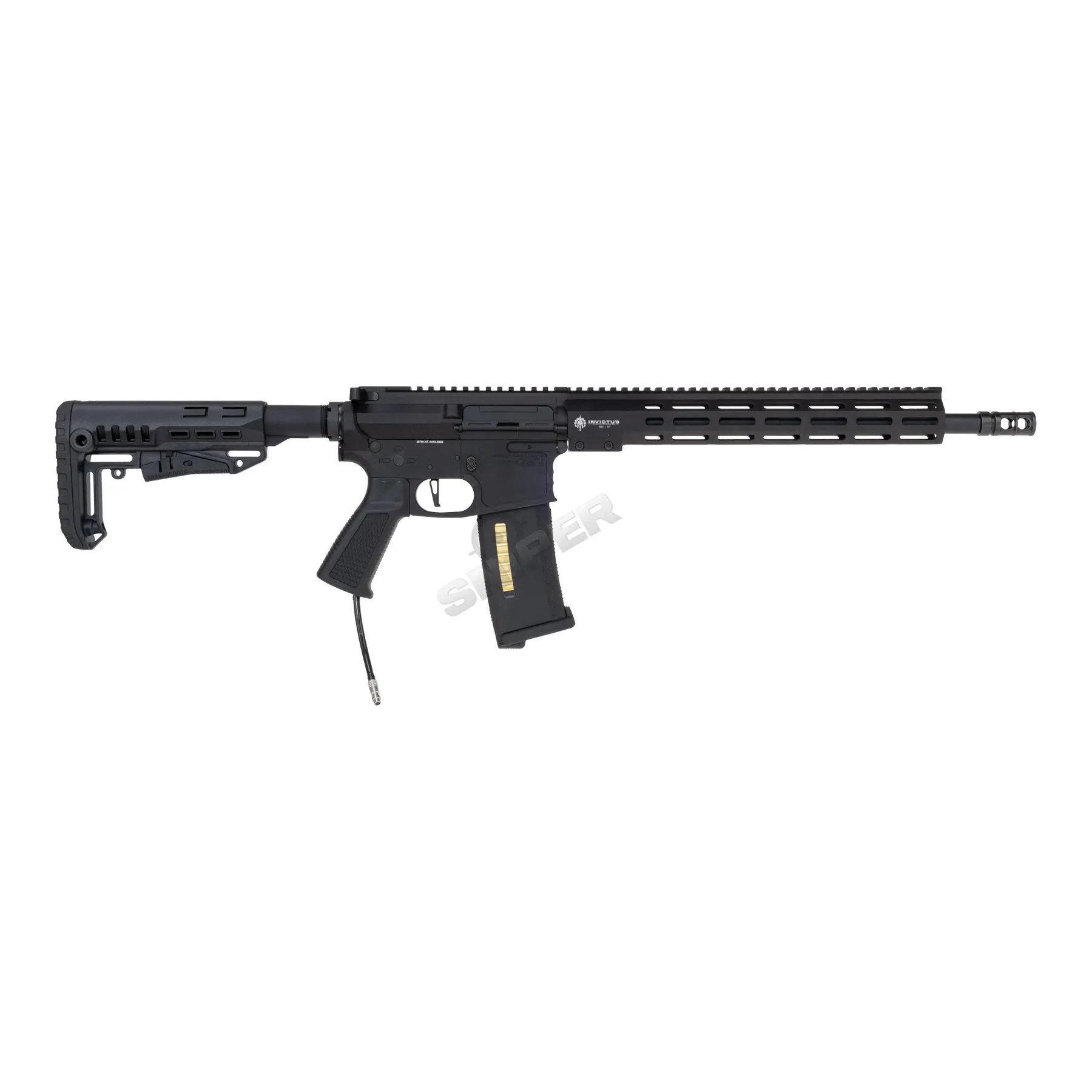 HPA Deal #4 - MTW Billet 14,5" Tactical Inferno Edition Gen. 3, Black