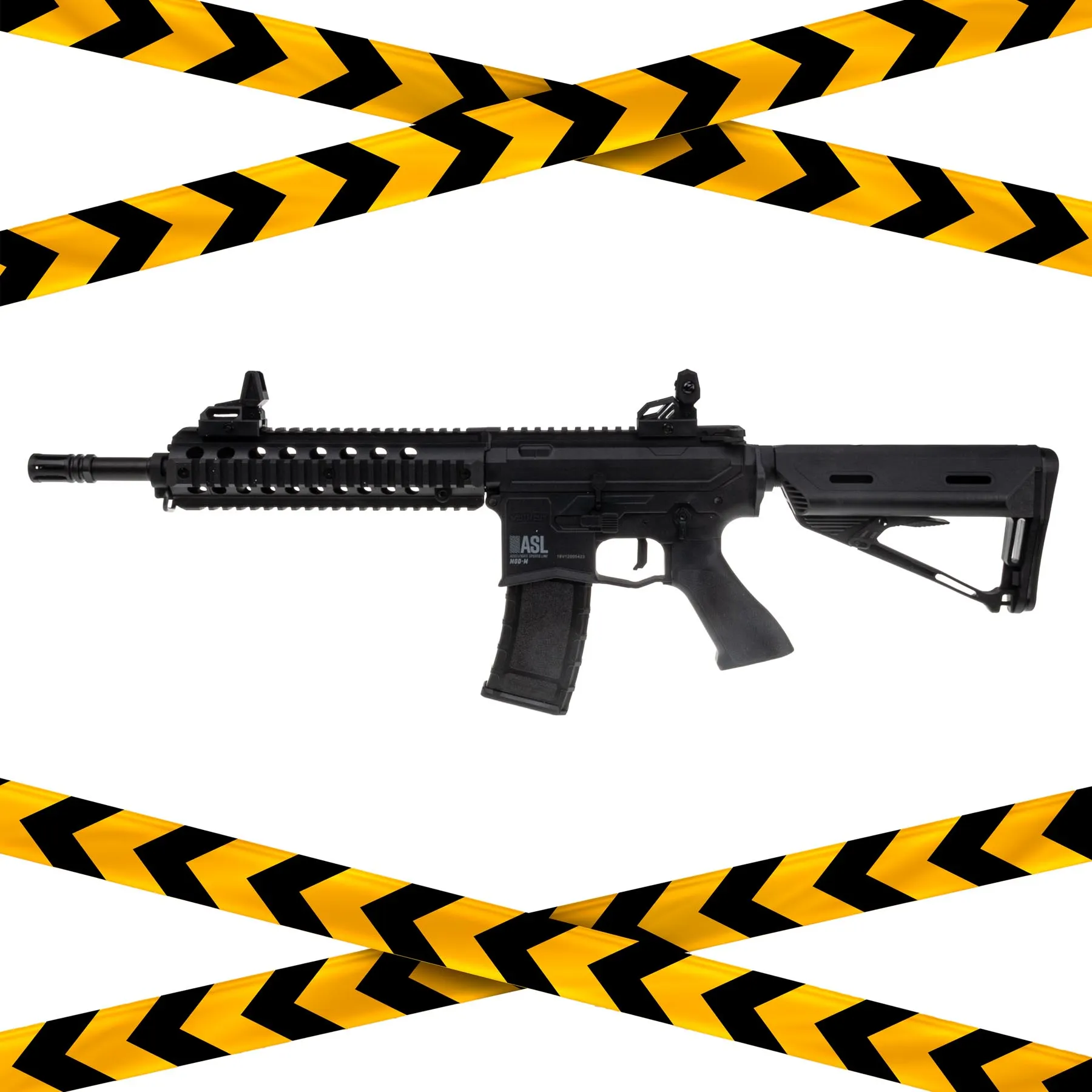 B-Ware Battle Machine ASL Mod-M (S)AEG, Black